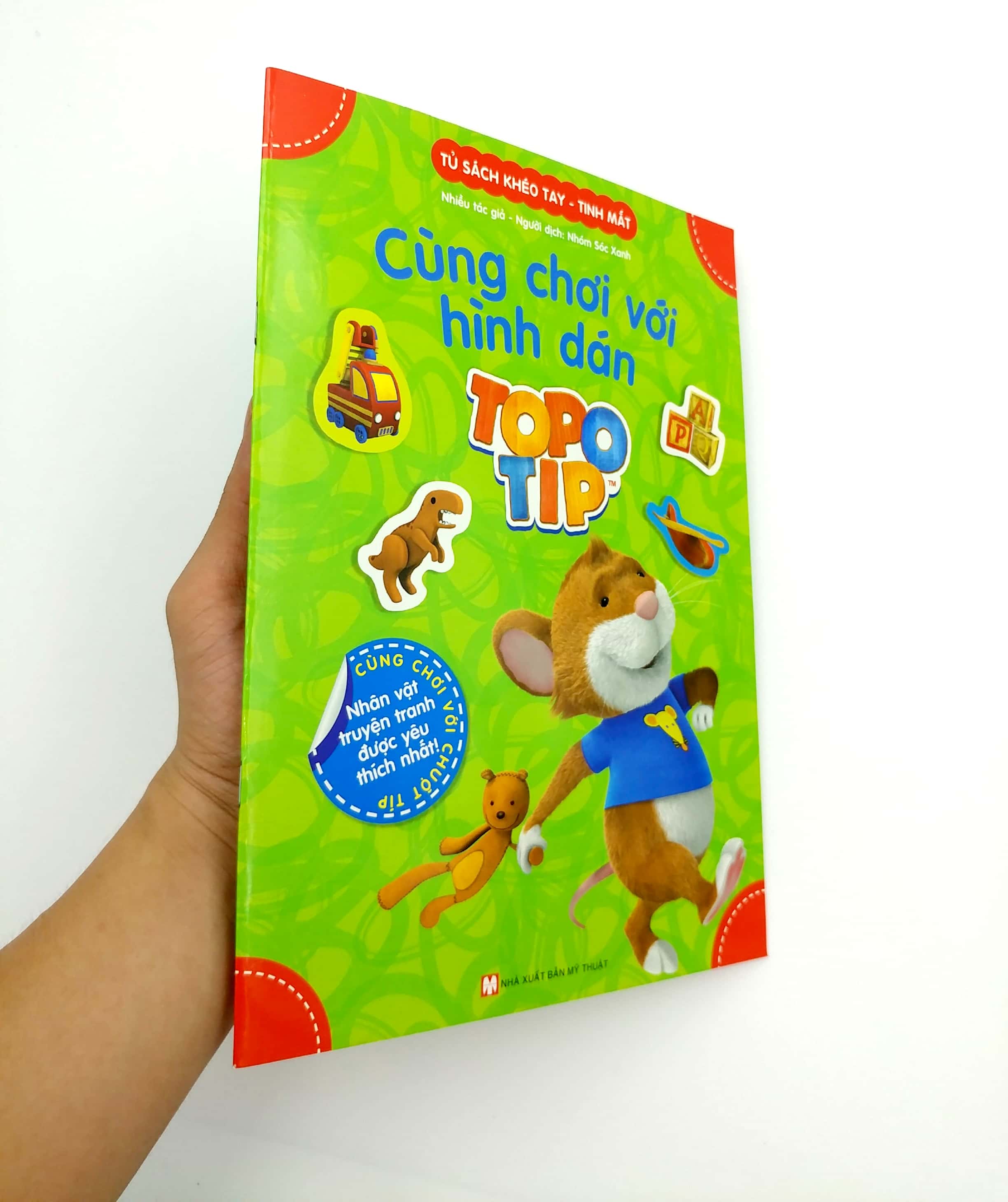 tủ sách khéo tay - tinh mắt: cùng chơi với hình dán topo tip - Ảnh 8
