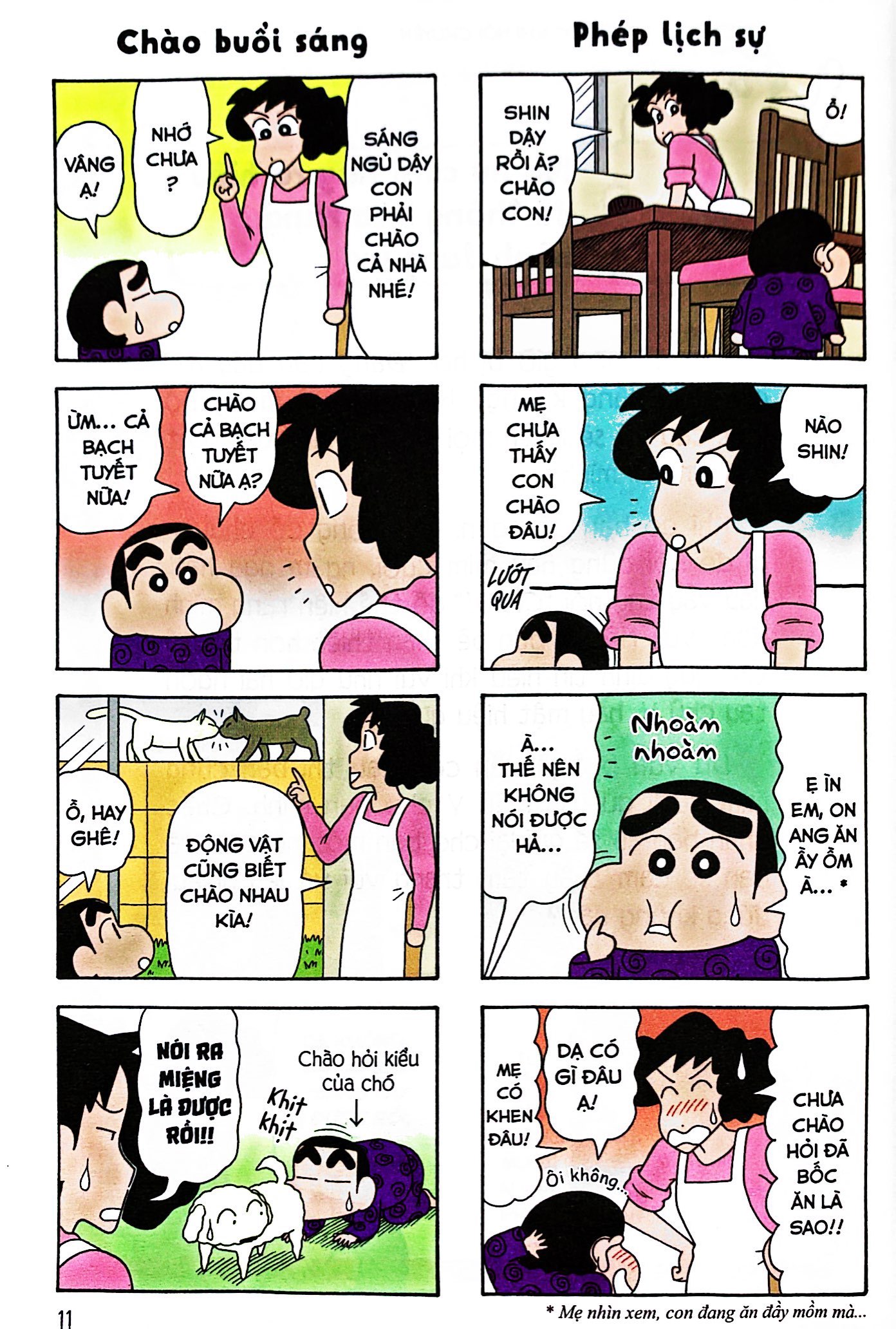 tủ sách khoa học - shin - cậu bé bút chì - những điều trường học không dạy ta - bí quyết bày tỏ cảm xúc - Ảnh 5