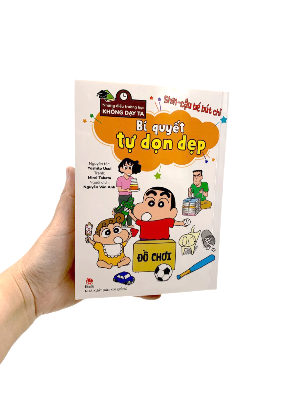 tủ sách khoa học - shin - cậu bé bút chì - những điều trường học không dạy ta - bí quyết tự dọn dẹp - Ảnh 9
