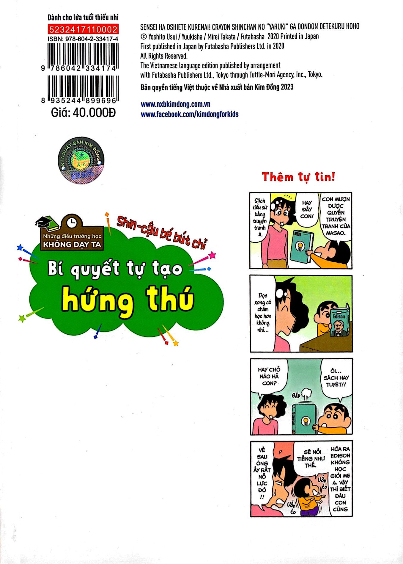 tủ sách khoa học - shin - cậu bé bút chì - những điều trường học không dạy ta - bí quyết tự tạo hứng thú - Ảnh 8