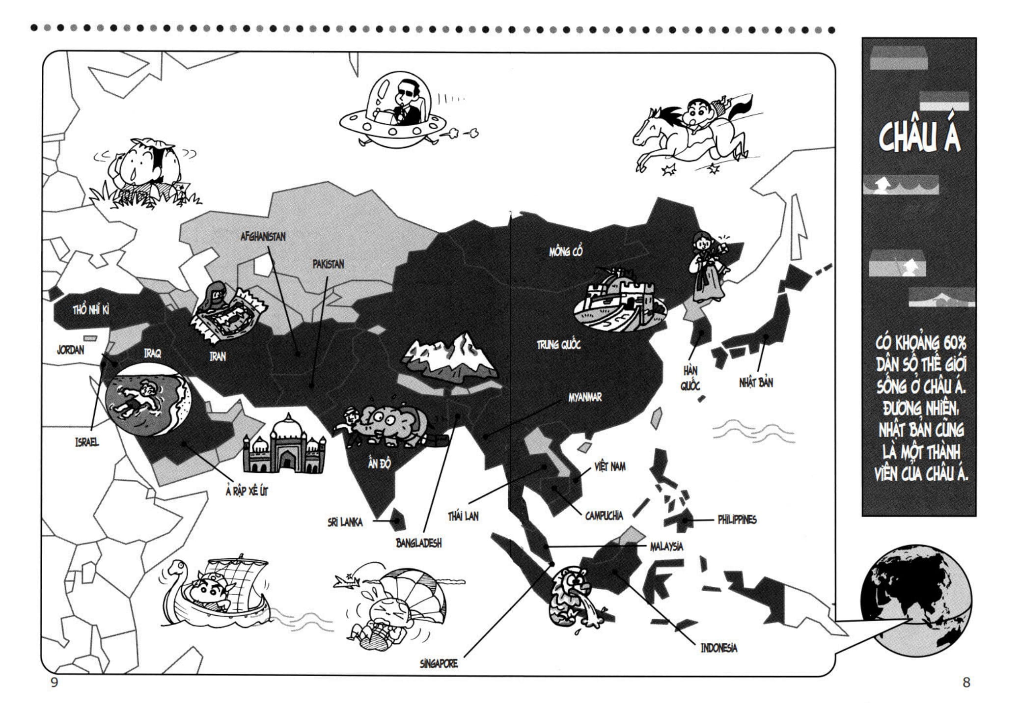 Tủ Sách Khoa Học - Shin - Cậu Bé Bút Chì - Tìm Hiểu Các Quốc Gia Trên Thế Giới (Tái Bản 2025) - Ảnh 6