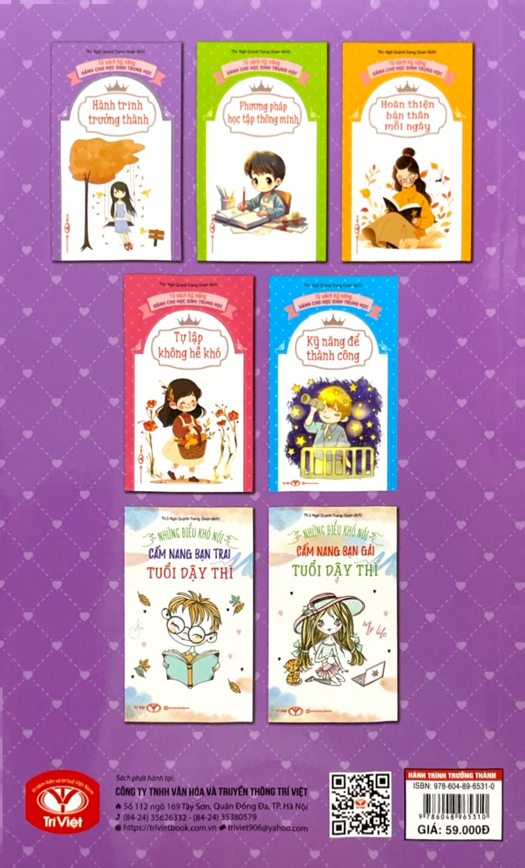 tủ sách kỹ năng dành cho học sinh trung học - hành trình trưởng thành - Ảnh 7