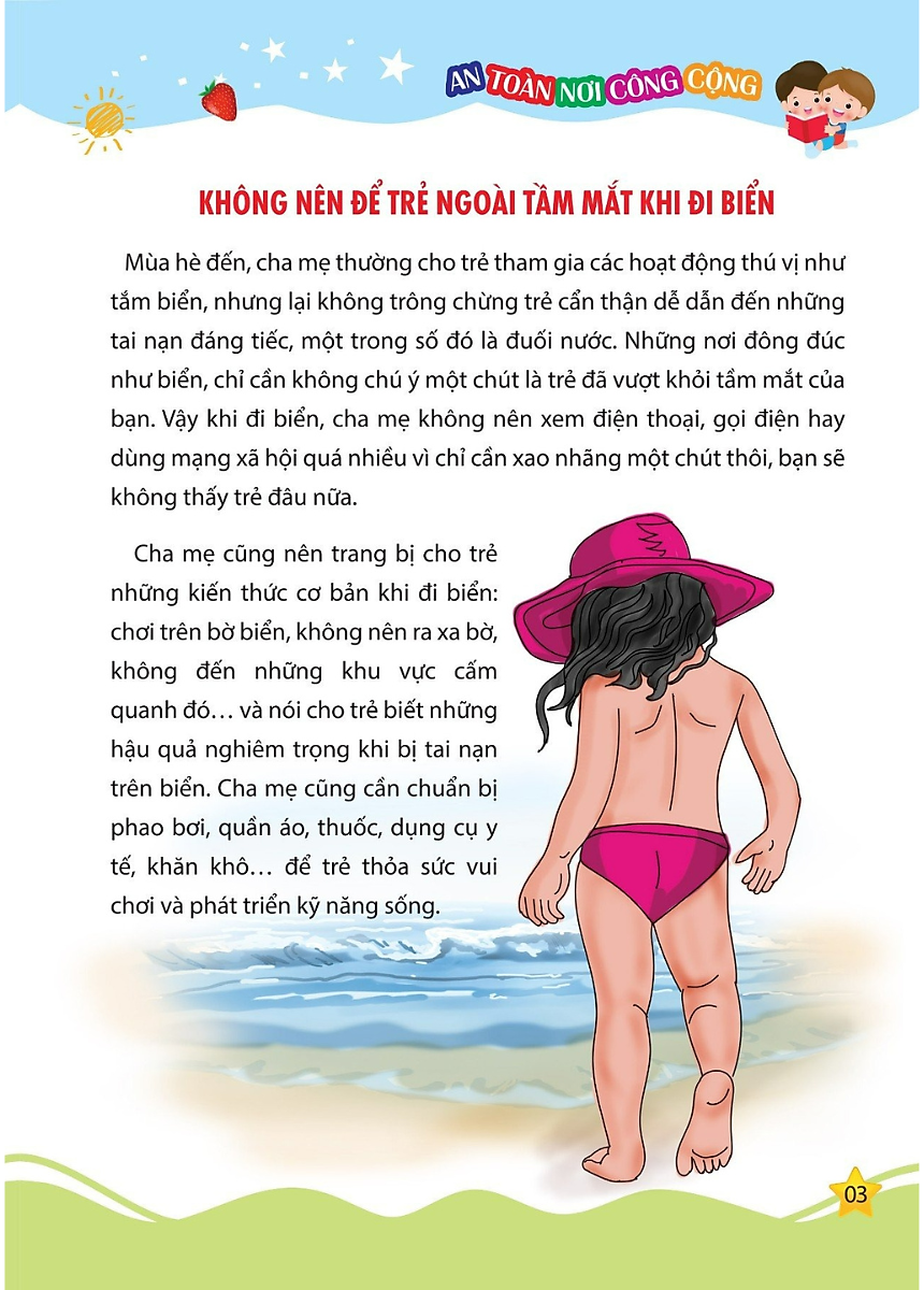 tủ sách kỹ năng sống cho trẻ - kỹ năng an toàn nơi công cộng - Ảnh 4