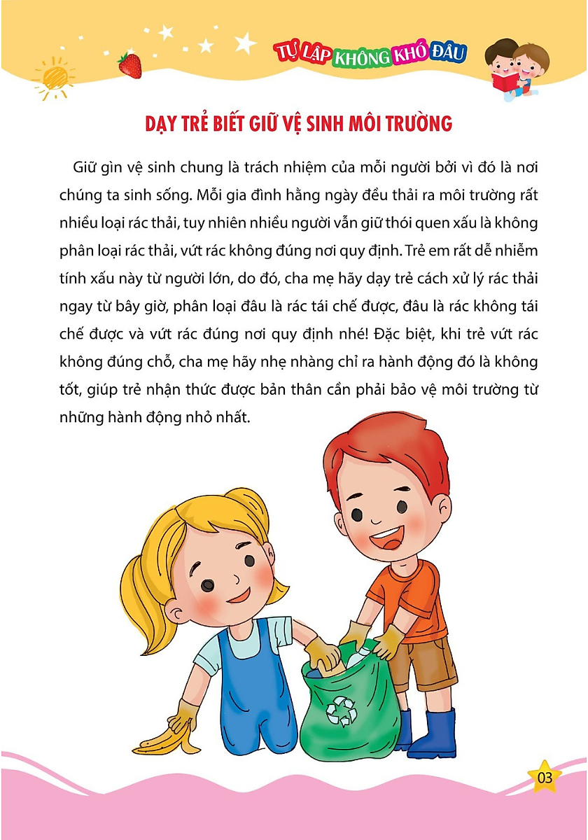 tủ sách kỹ năng sống cho trẻ - kỹ năng tự lập không khó đâu - Ảnh 4