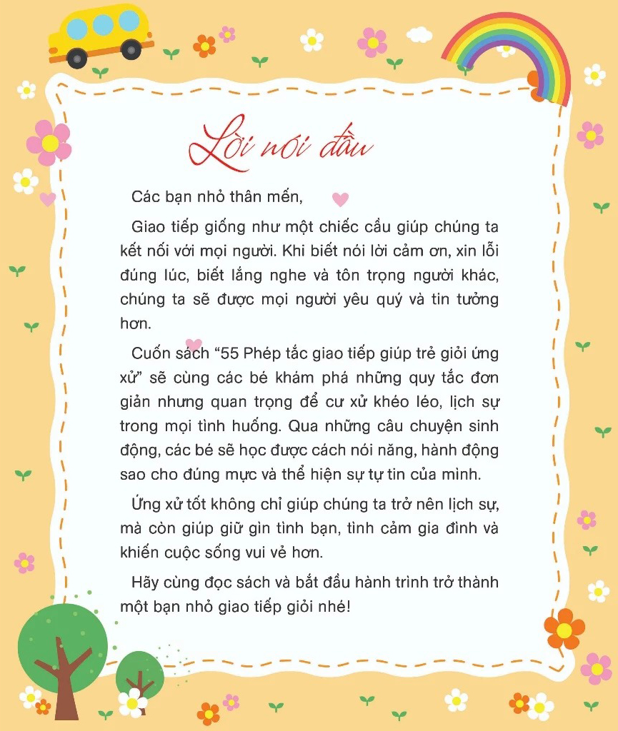 Tủ Sách Kỹ Năng Vàng Cho Học Sinh - 55 Phép Tắc Giao Tiếp Giúp Trẻ Giỏi Ứng Xử - Ảnh 3