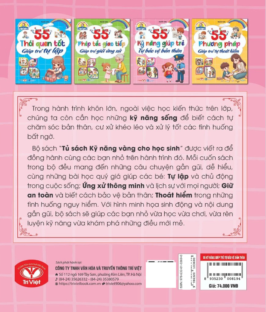 Tủ Sách Kỹ Năng Vàng Cho Học Sinh - 55 Phép Tắc Giao Tiếp Giúp Trẻ Giỏi Ứng Xử - Ảnh 6
