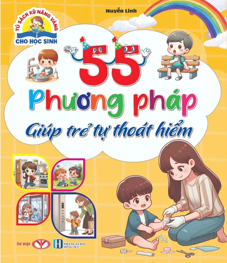 Tủ Sách Kỹ Năng Vàng Cho Học Sinh - 55 Phương Pháp Giúp Trẻ Tự Thoát Hiểm - Ảnh 2
