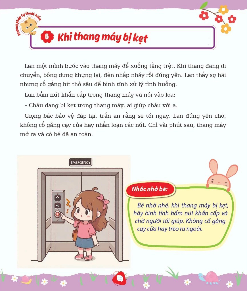 Tủ Sách Kỹ Năng Vàng Cho Học Sinh - 55 Phương Pháp Giúp Trẻ Tự Thoát Hiểm - Ảnh 4