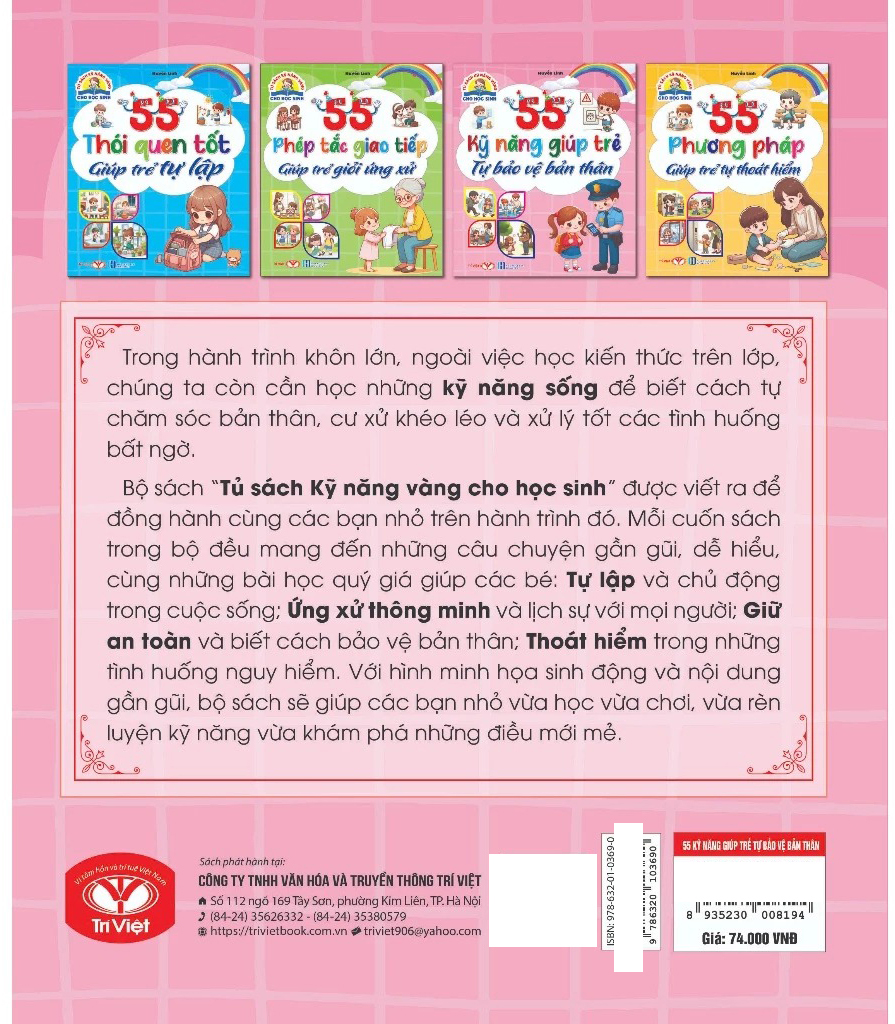 Tủ Sách Kỹ Năng Vàng Cho Học Sinh - 55 Thói Quen Tốt Giúp Trẻ Tự Lập - Ảnh 6