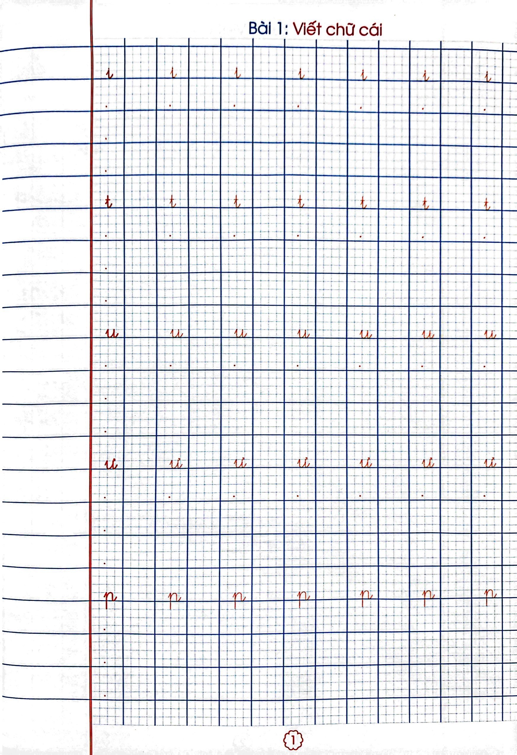 tủ sách luyện chữ của bé - luyện viết chữ đẹp - Ảnh 3