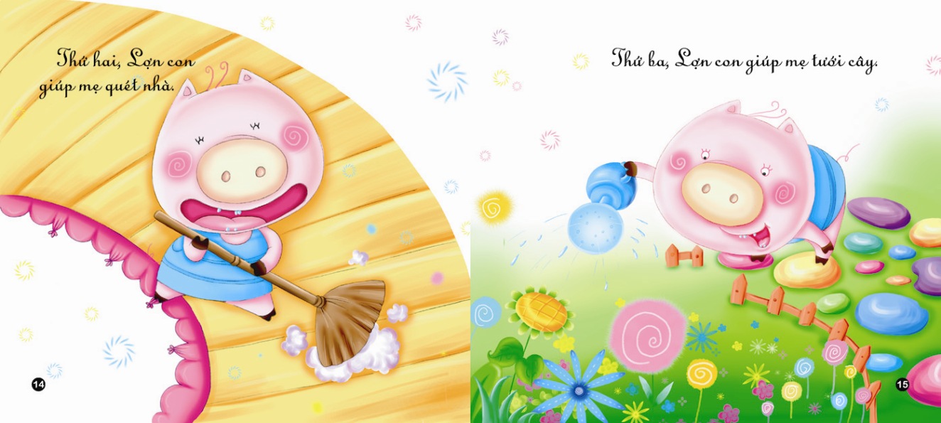 tủ sách mầm non (bộ túi 4 cuốn) (tái bản 2013) - Ảnh 4