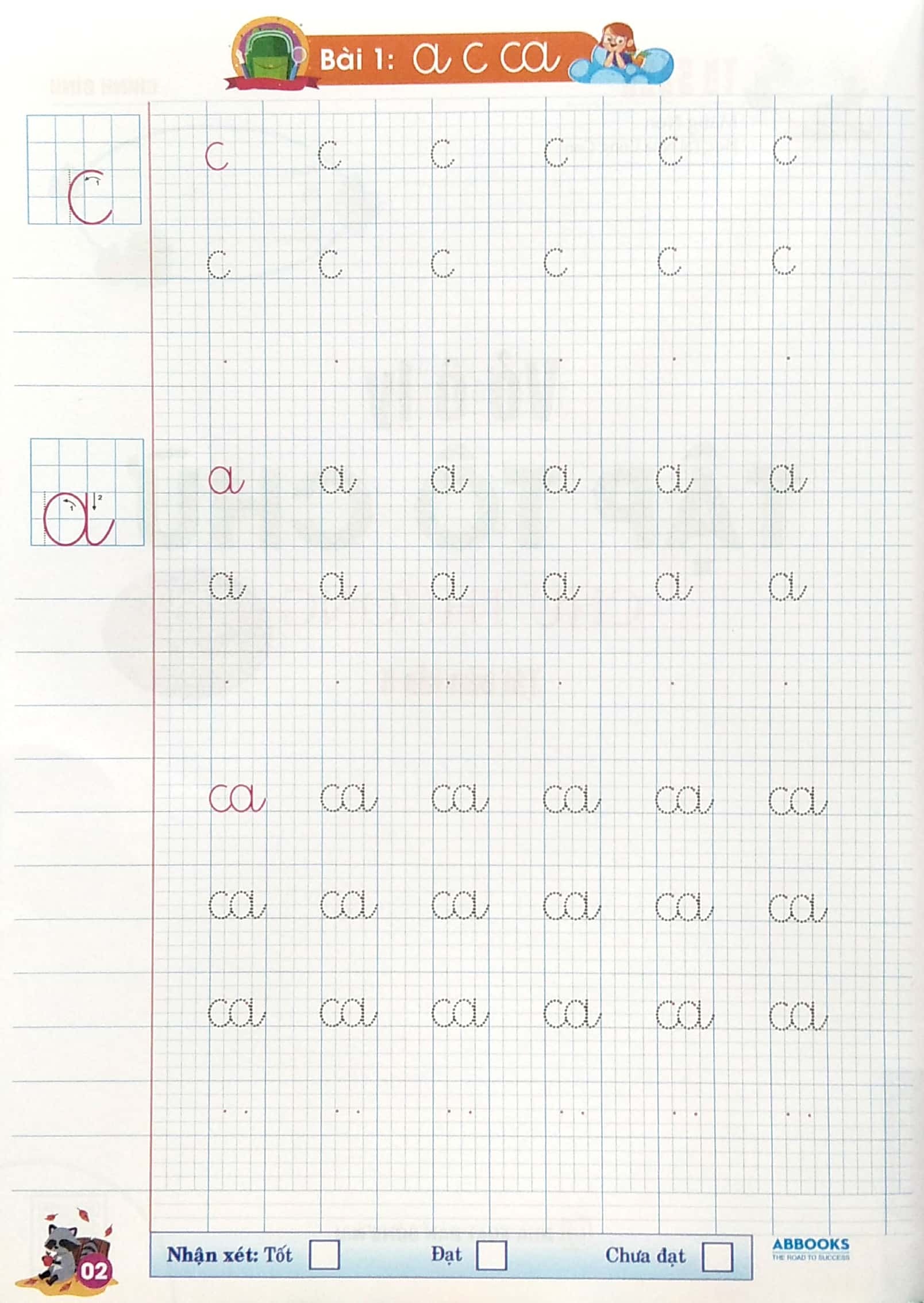 tủ sách măng non học tại nhà cùng con - vở ô ly tập tô chữ thường (dành cho 5-6 tuổi) - Ảnh 3