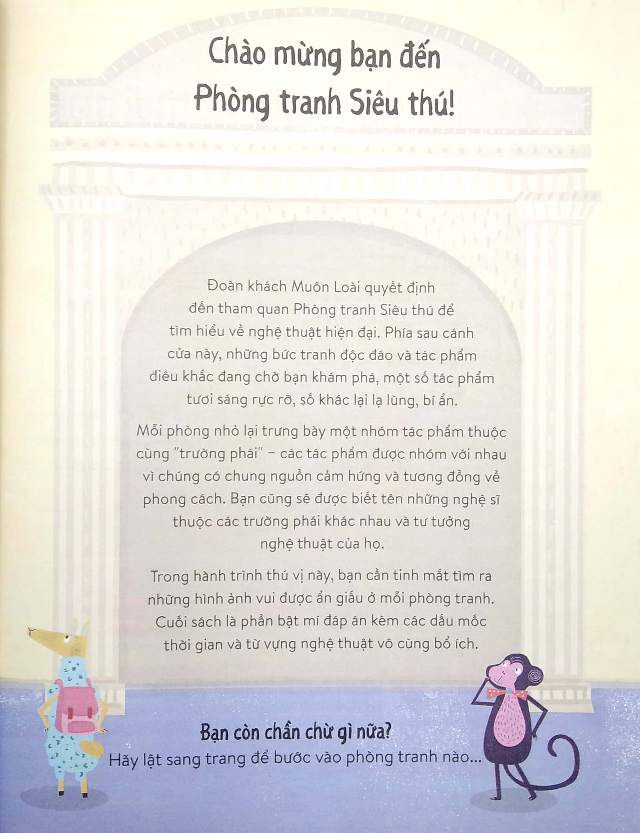 tủ sách nghệ thuật thiếu nhi: một ngày kỳ lạ ở phòng tranh - Ảnh 3