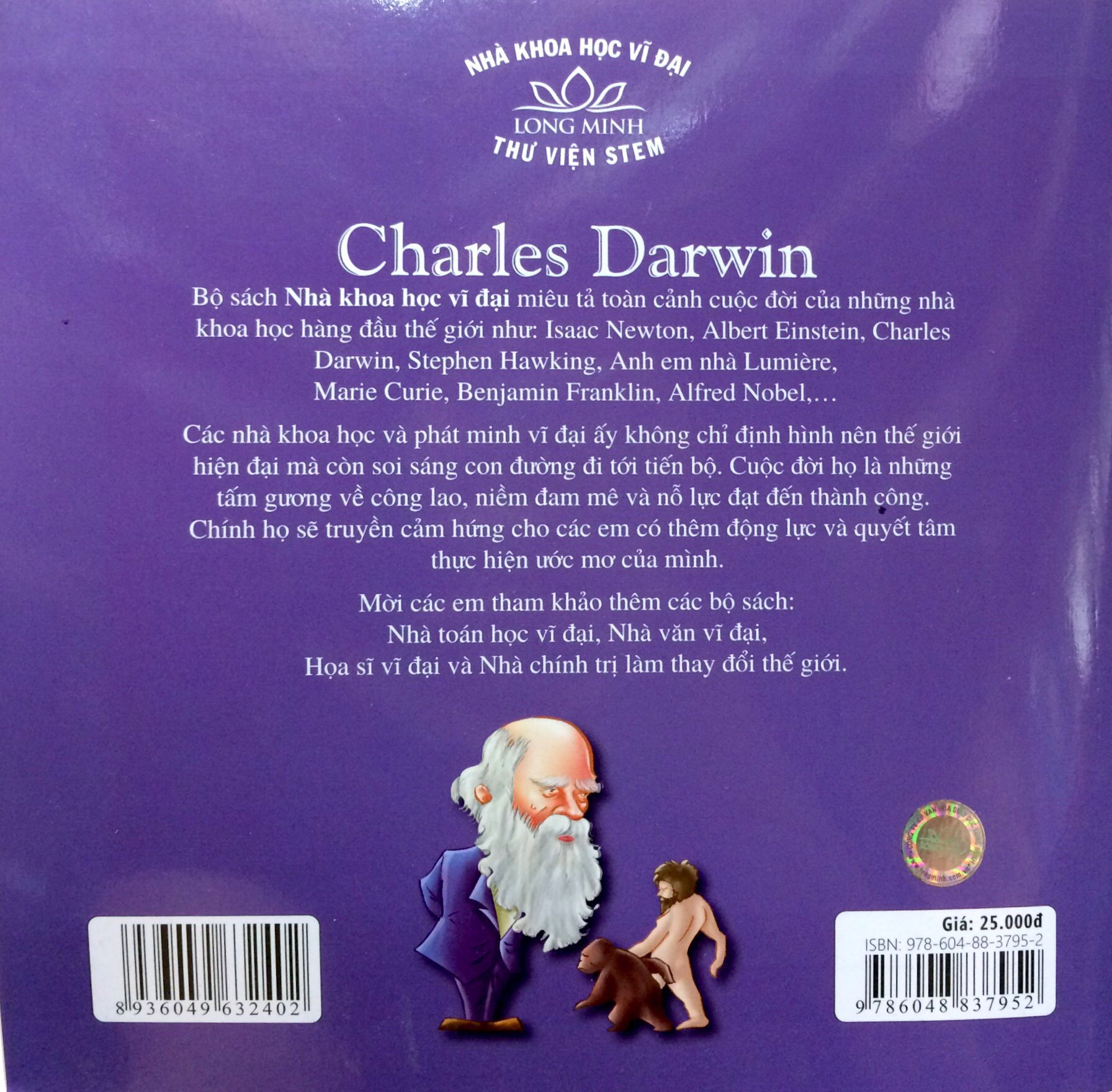 tủ sách nhà khoa học vĩ đại - charles darwin - Ảnh 6
