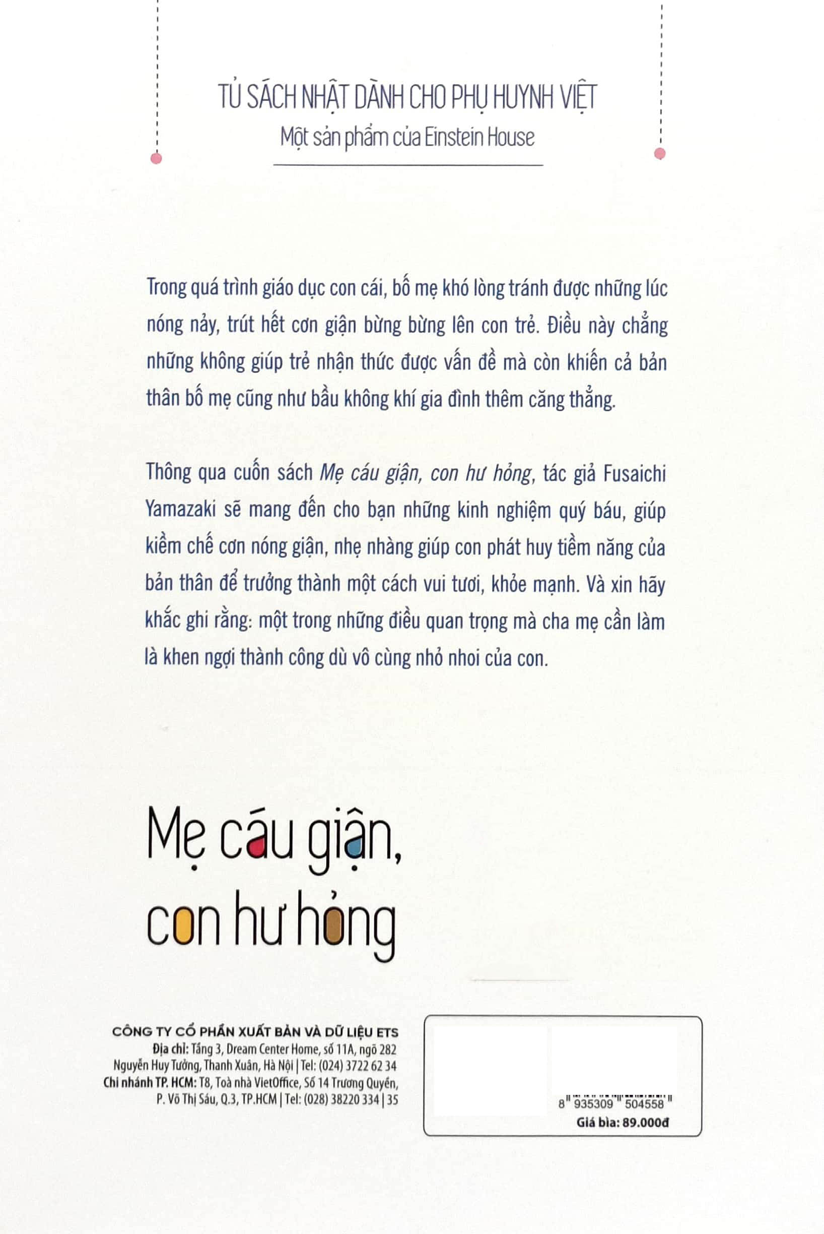 tủ sách nhật dành cho phụ huynh việt - mẹ cáu giận, con hư hỏng - Ảnh 7