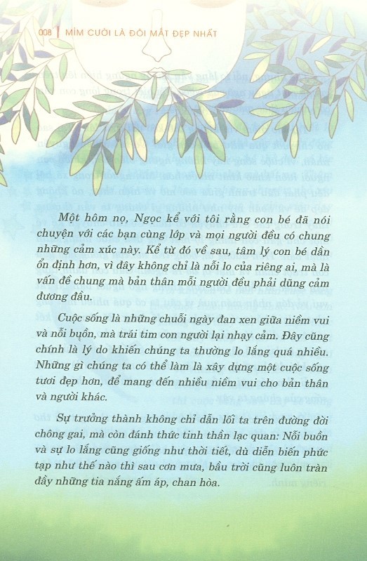 tủ sách nuôi dưỡng cảm xúc - mỉm cười là đôi mắt đẹp nhất - Ảnh 7