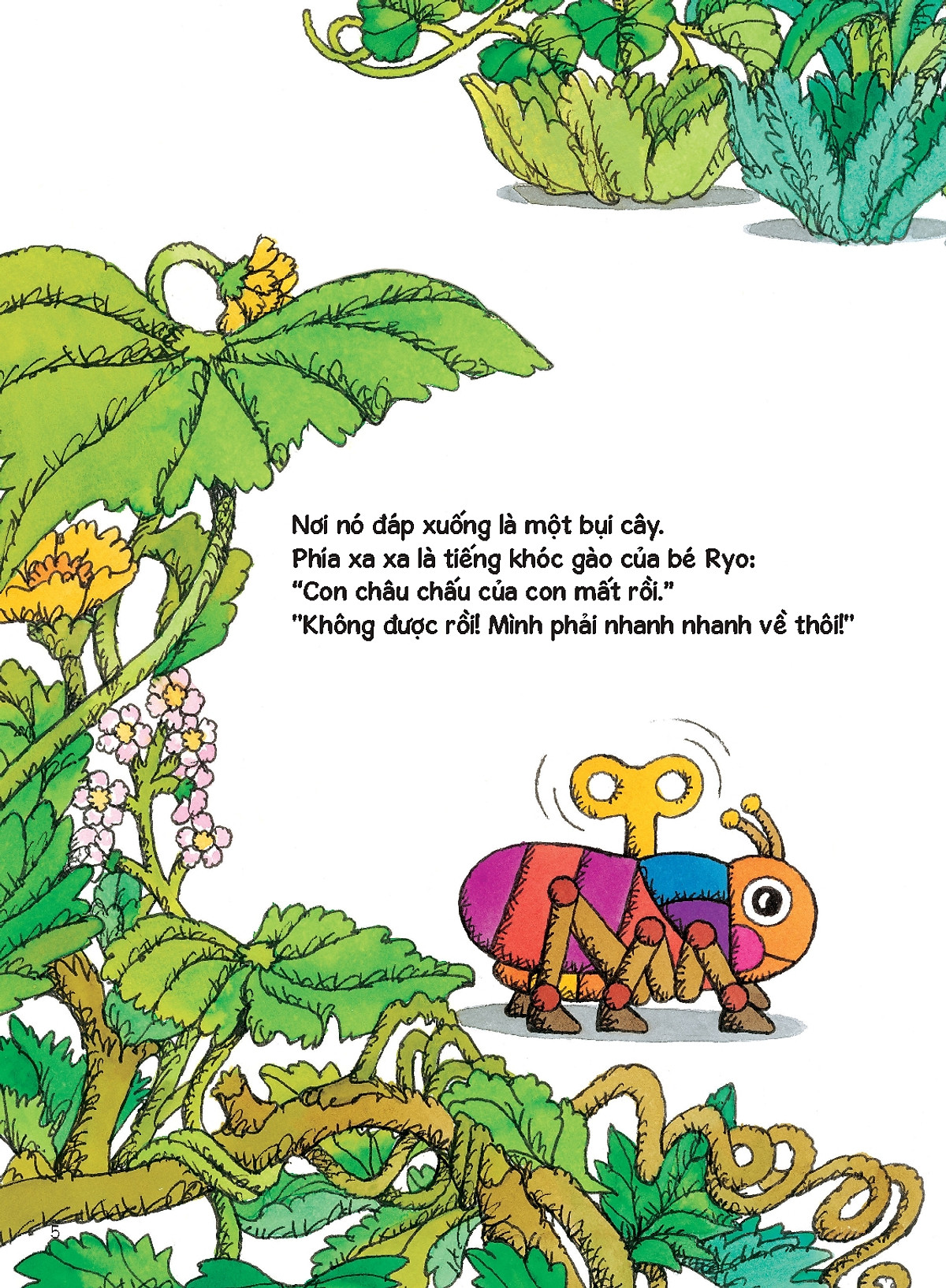 tủ sách nuôi dưỡng tâm hồn - con châu chấu đồ chơi - Ảnh 5