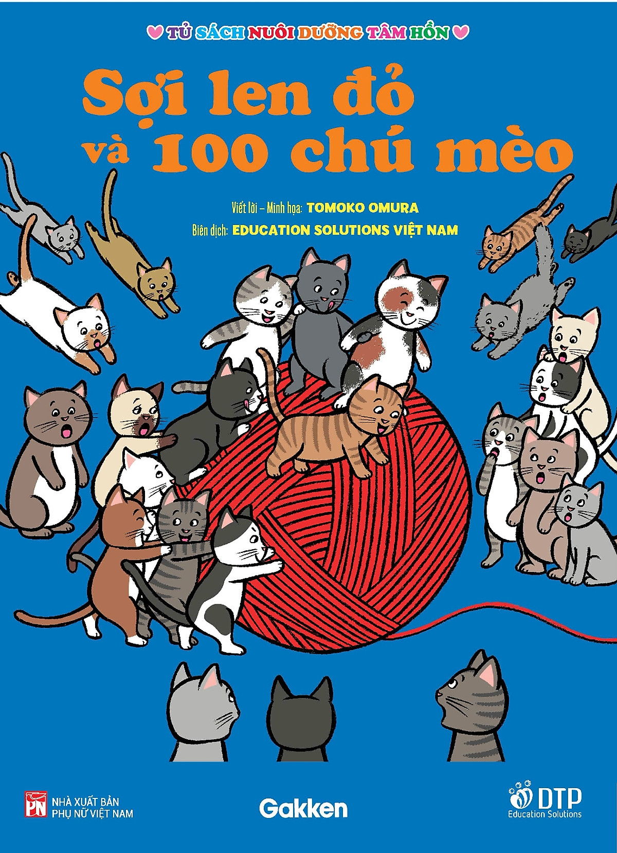 tủ sách nuôi dưỡng tâm hồn - sợi len đỏ và 100 chú mèo - Ảnh 2
