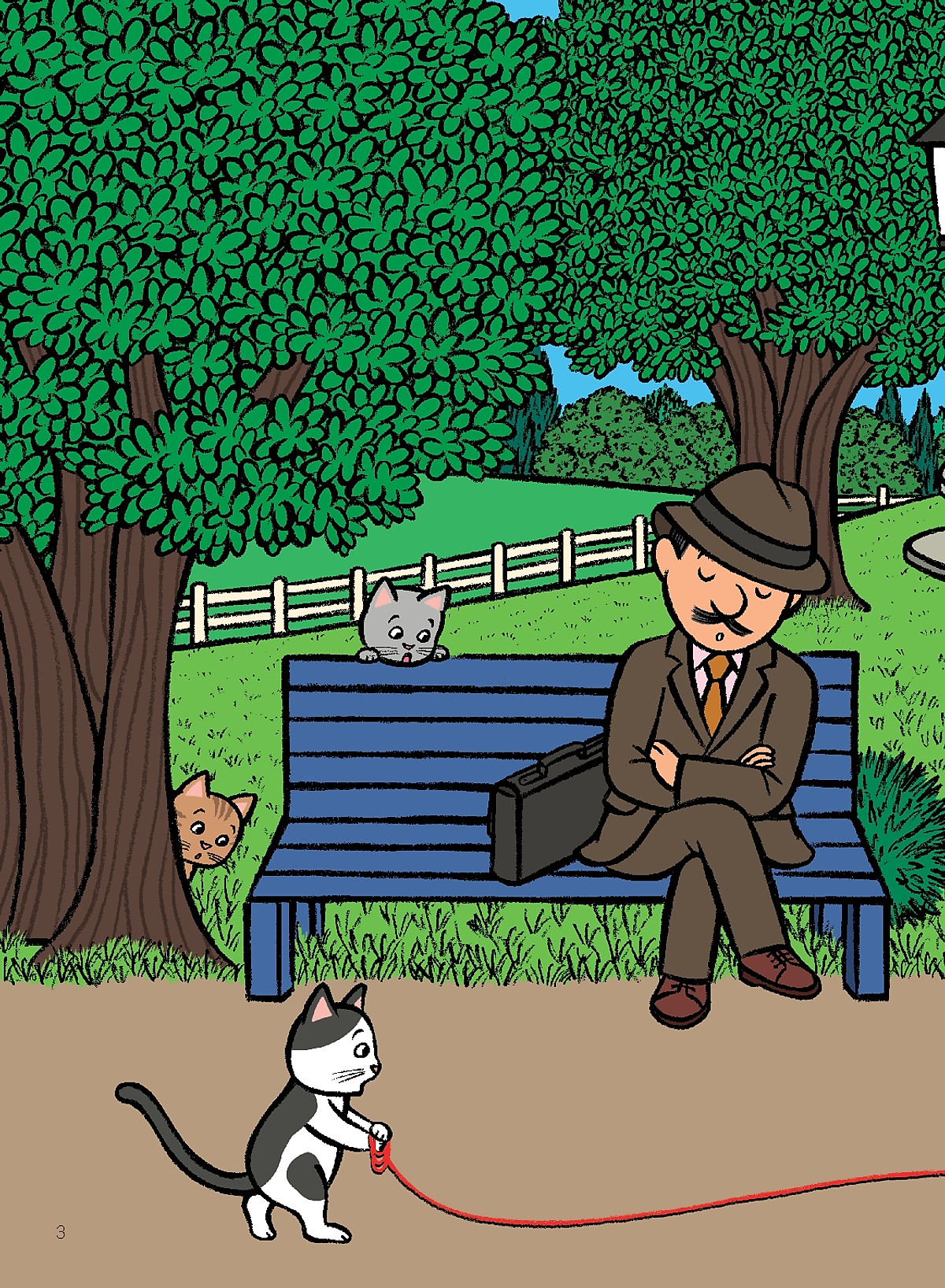 tủ sách nuôi dưỡng tâm hồn - sợi len đỏ và 100 chú mèo - Ảnh 3