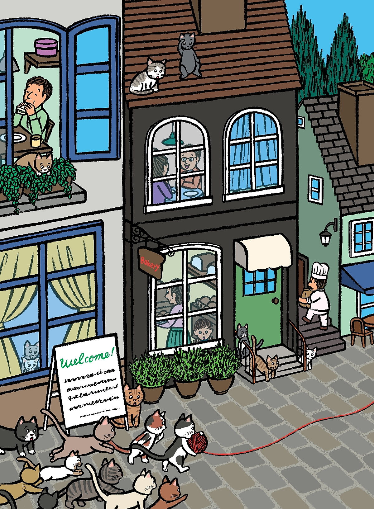 tủ sách nuôi dưỡng tâm hồn - sợi len đỏ và 100 chú mèo - Ảnh 5