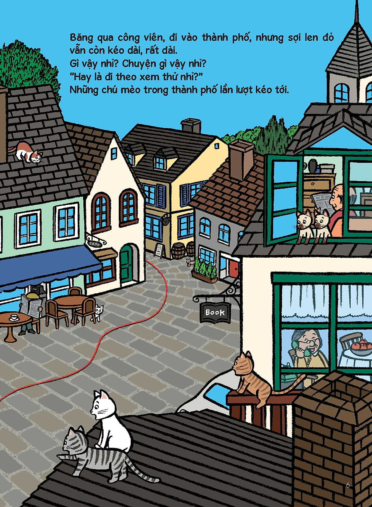 tủ sách nuôi dưỡng tâm hồn - sợi len đỏ và 100 chú mèo - Ảnh 6