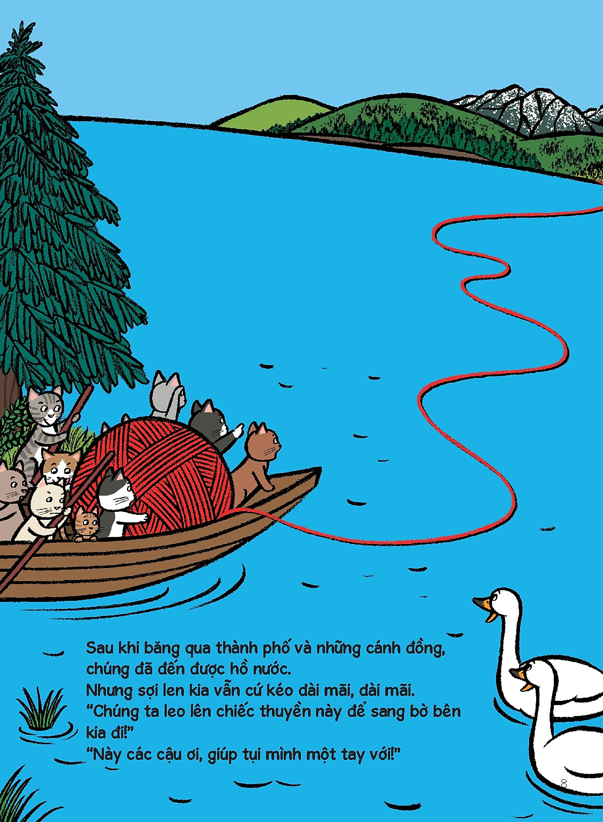 tủ sách nuôi dưỡng tâm hồn - sợi len đỏ và 100 chú mèo - Ảnh 8