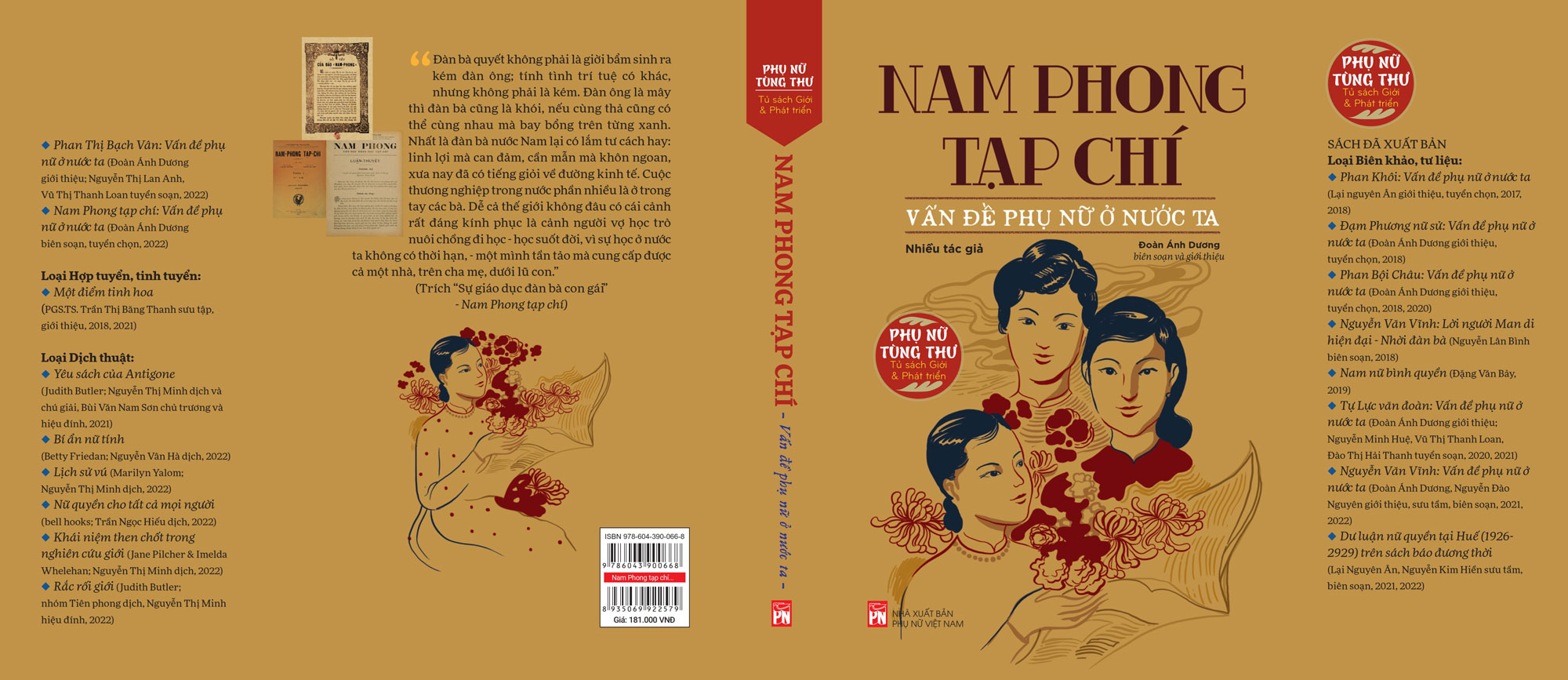 tủ sách phụ nữ tùng thư - giới và phát triển - nam phong tạp chí - vấn đề phụ nữ ở nước ta - Ảnh 2