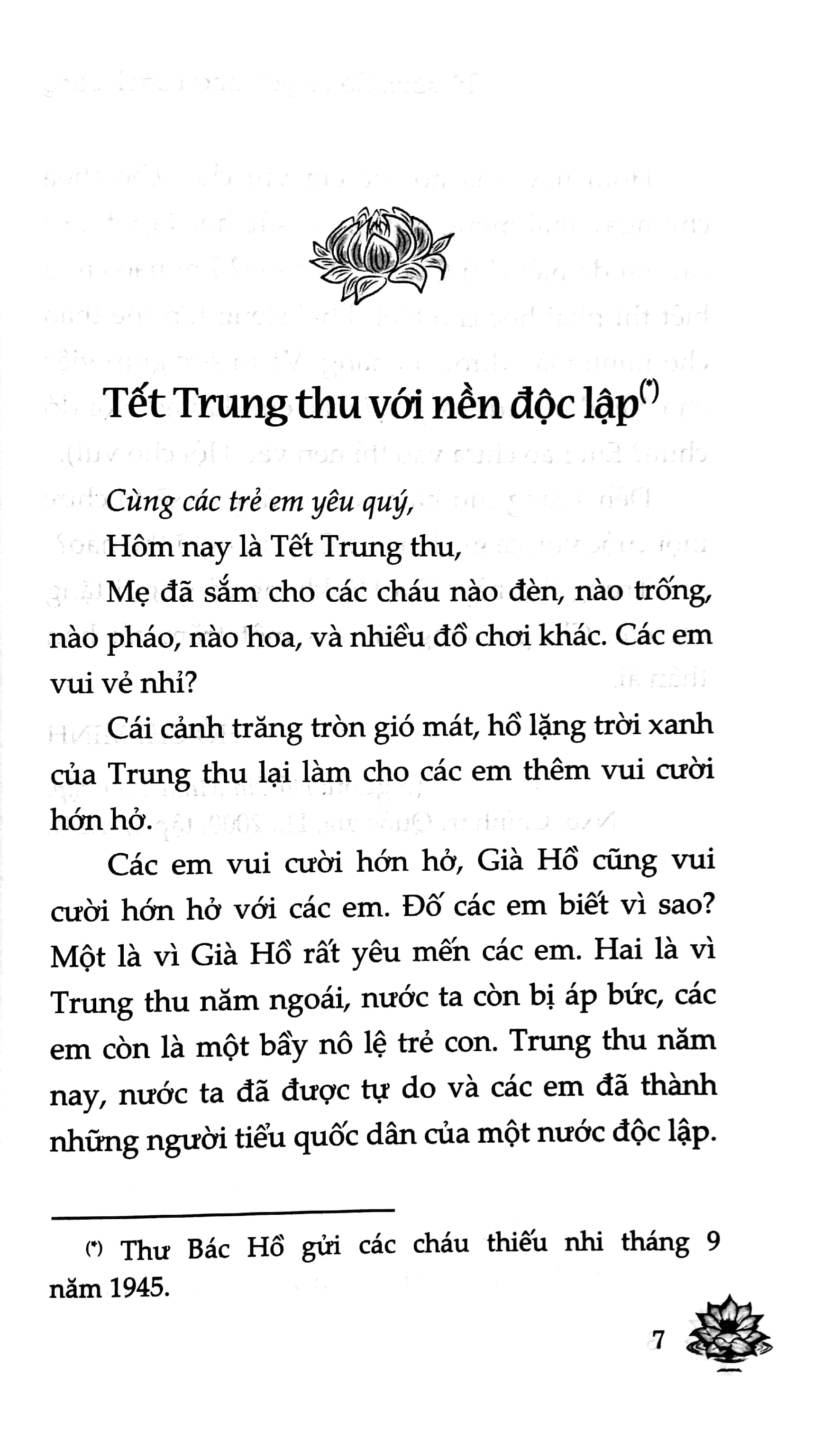 tủ sách rèn luyện nhân cách sống - trung thu cháu nhớ bác hồ (tái bản 2024) - Ảnh 4