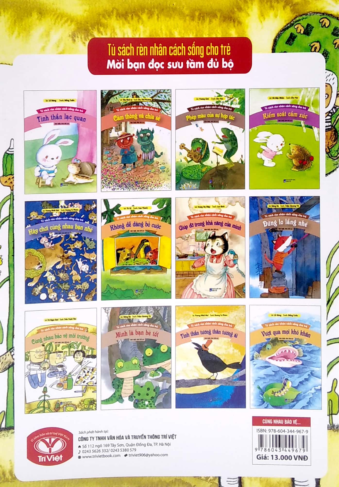 tủ sách rèn nhân cách sống cho trẻ - cùng nhau bảo vệ mội trường (tái bản 2022) - Ảnh 7