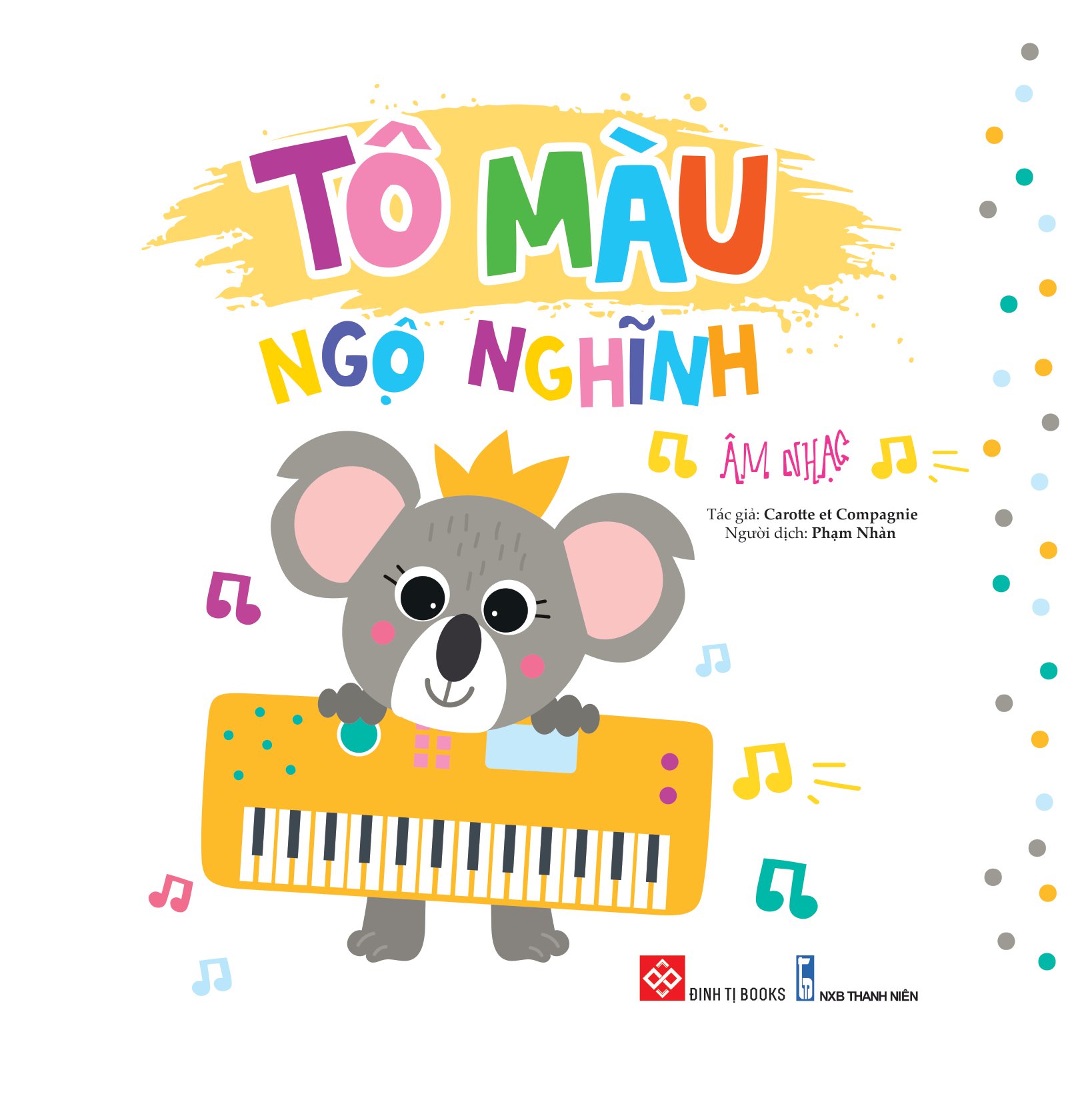 tủ sách sáng tạo - tô màu ngộ nghĩnh - âm nhạc - Ảnh 2