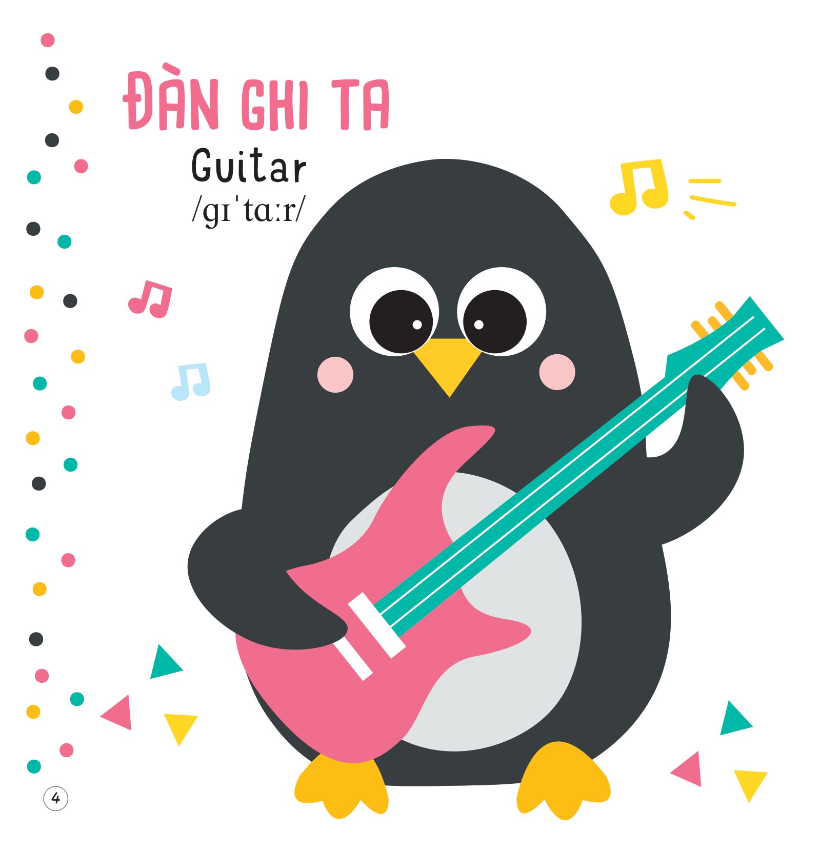 tủ sách sáng tạo - tô màu ngộ nghĩnh - âm nhạc - Ảnh 5