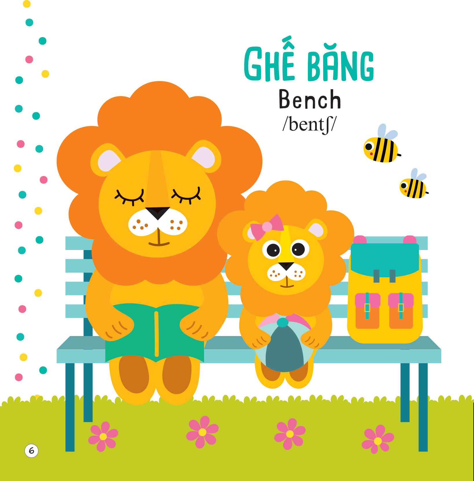 tủ sách sáng tạo - tô màu ngộ nghĩnh - công viên - Ảnh 7