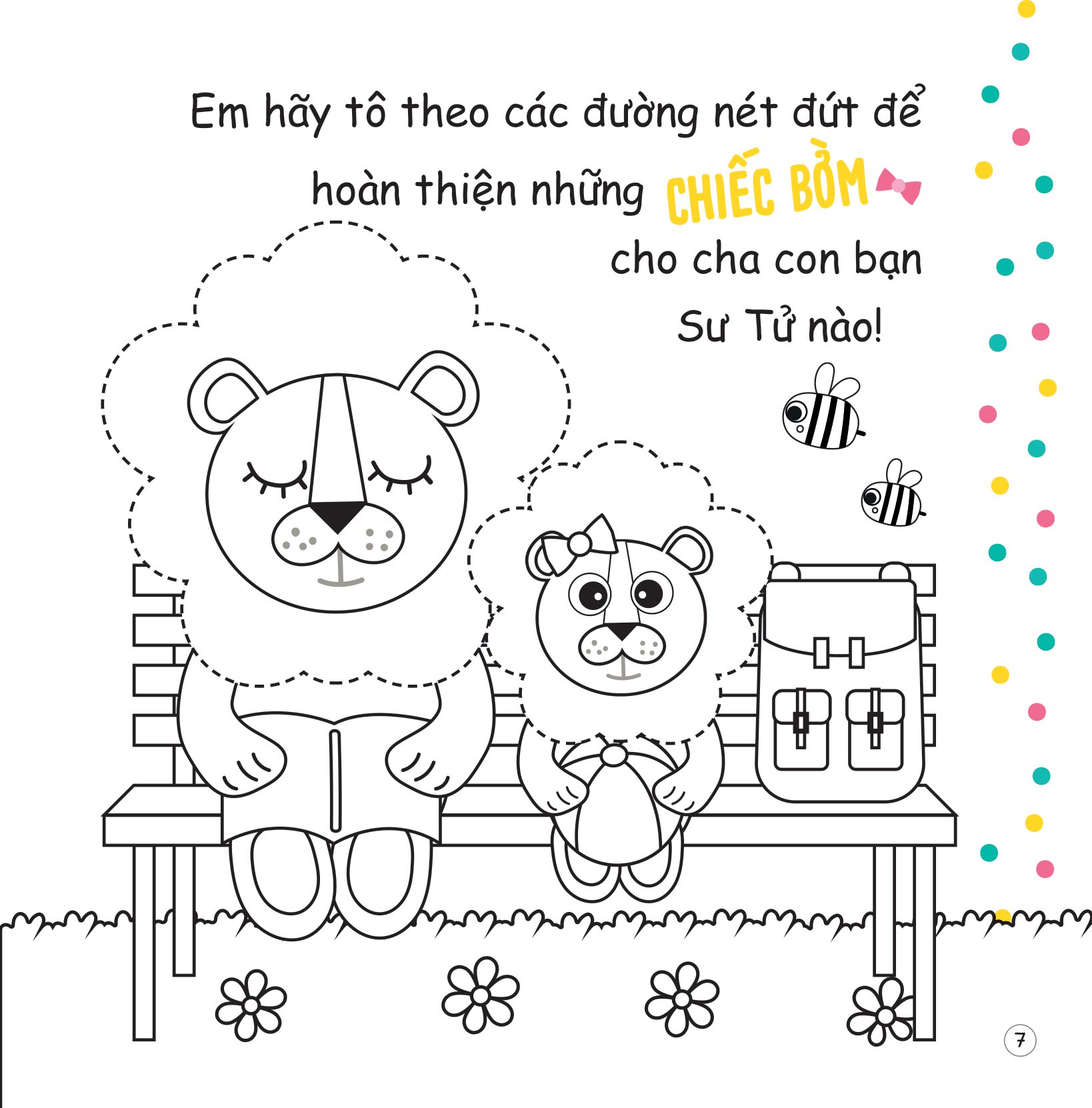 tủ sách sáng tạo - tô màu ngộ nghĩnh - công viên - Ảnh 8