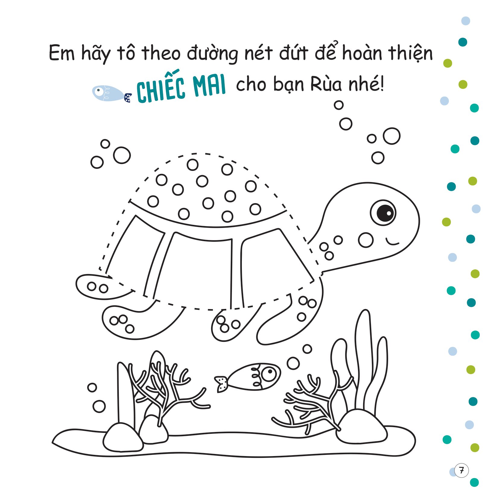 tủ sách sáng tạo - tô màu ngộ nghĩnh - đại dương - Ảnh 8