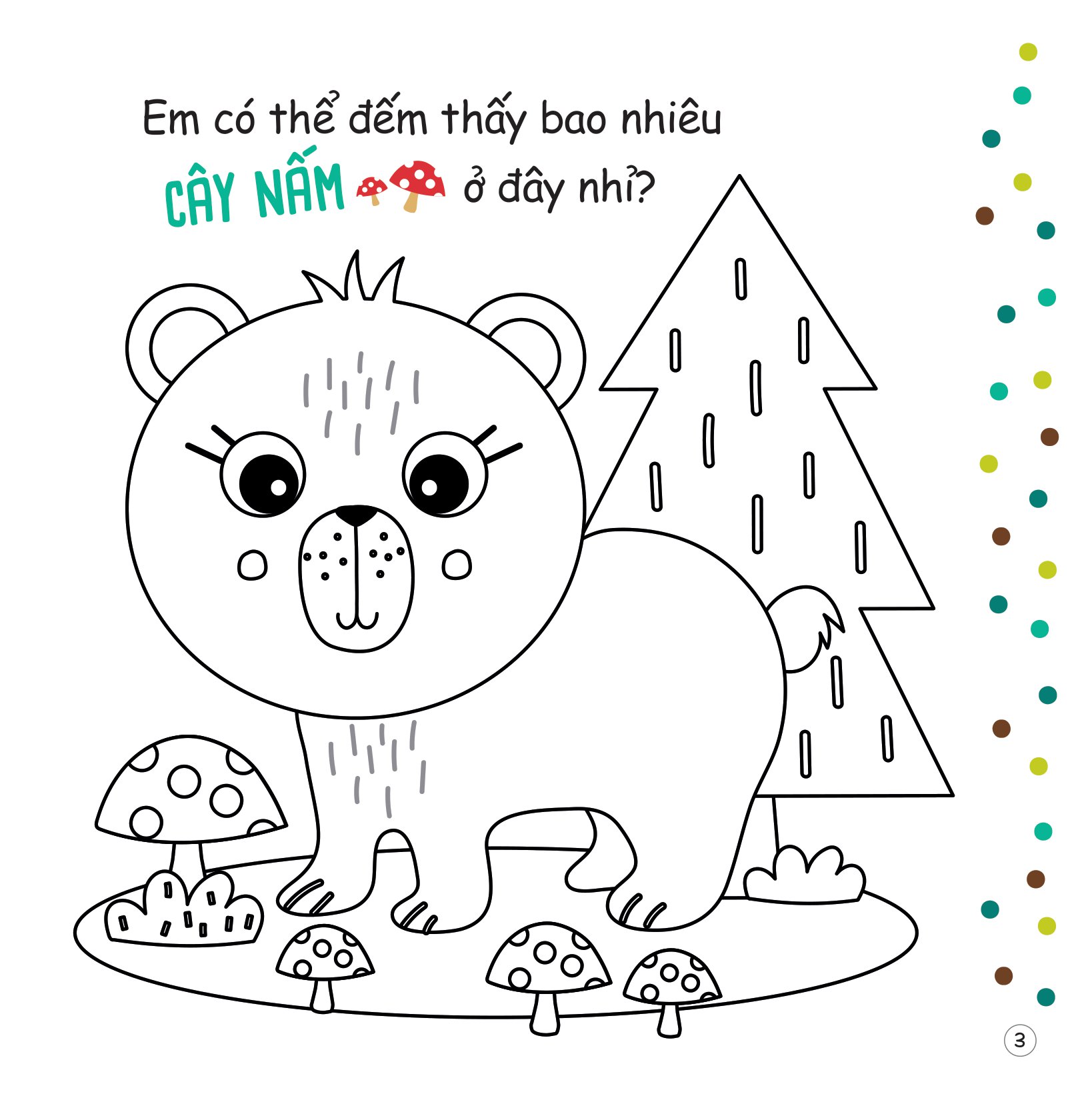 tủ sách sáng tạo - tô màu ngộ nghĩnh - khu rừng - Ảnh 4