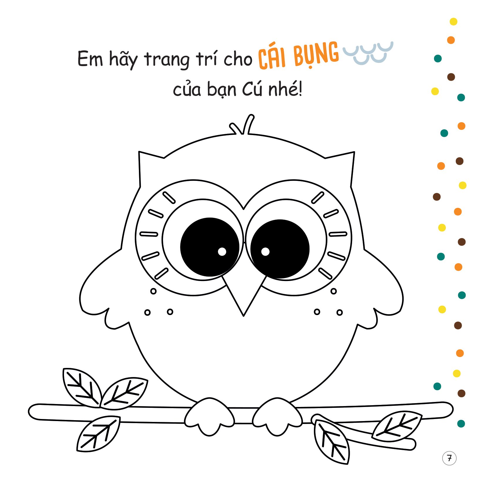 tủ sách sáng tạo - tô màu ngộ nghĩnh - khu rừng - Ảnh 8