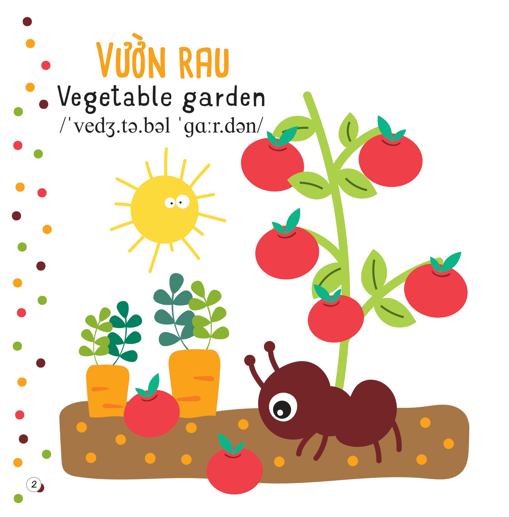 tủ sách sáng tạo - tô màu ngộ nghĩnh - khu vườn - Ảnh 3