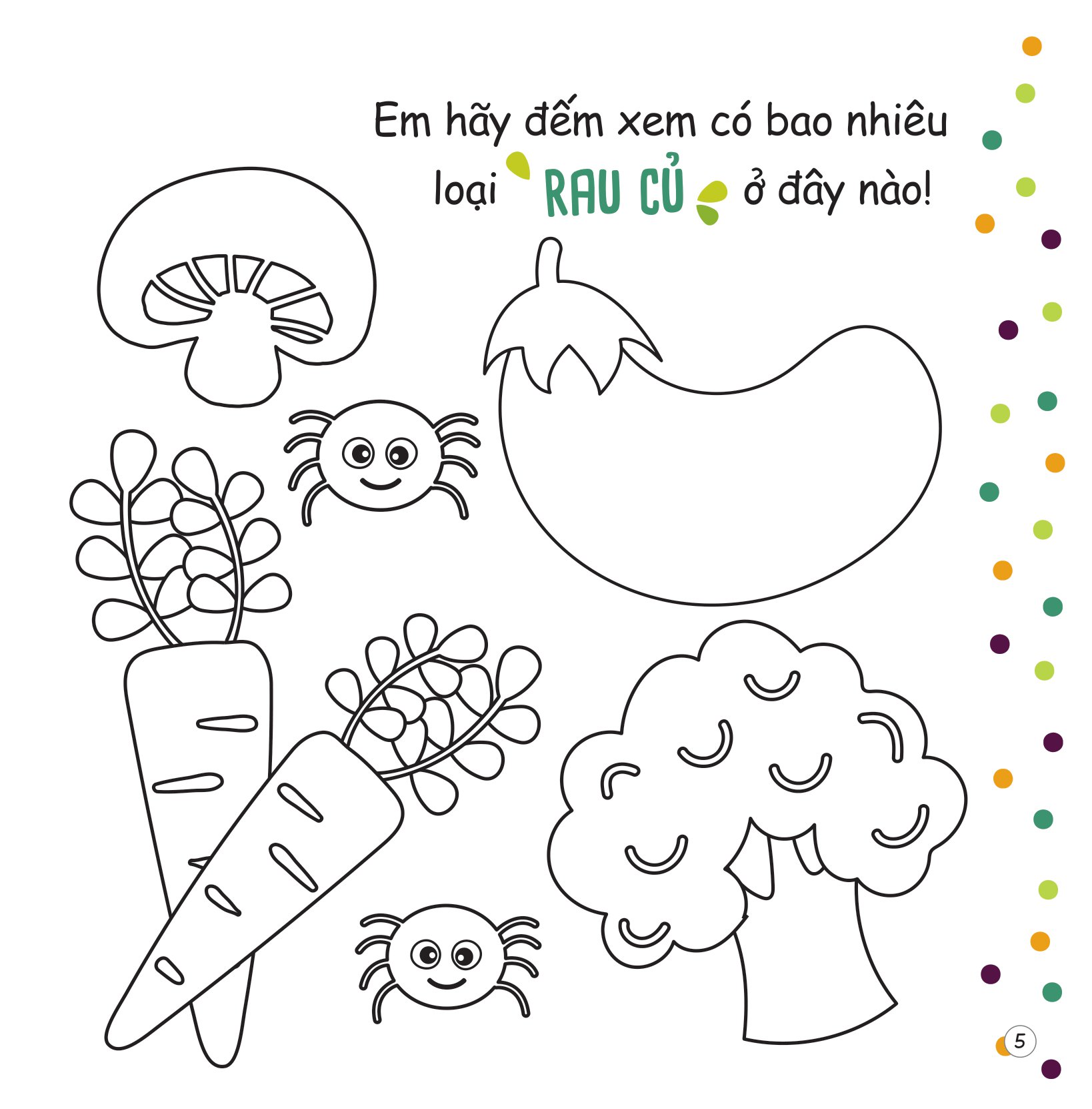 tủ sách sáng tạo - tô màu ngộ nghĩnh - khu vườn - Ảnh 6