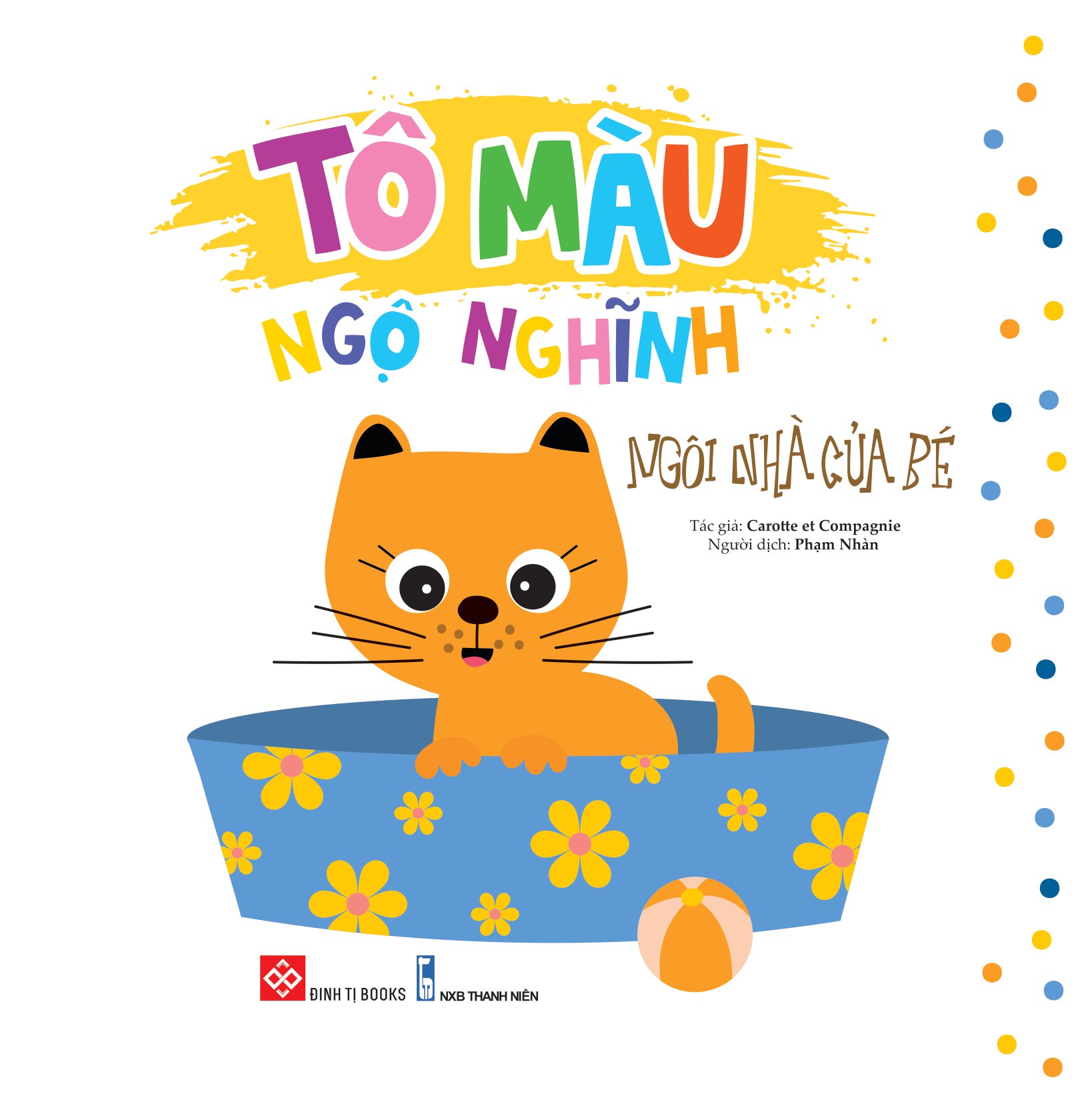 tủ sách sáng tạo - tô màu ngộ nghĩnh - ngôi nhà của bé - Ảnh 2