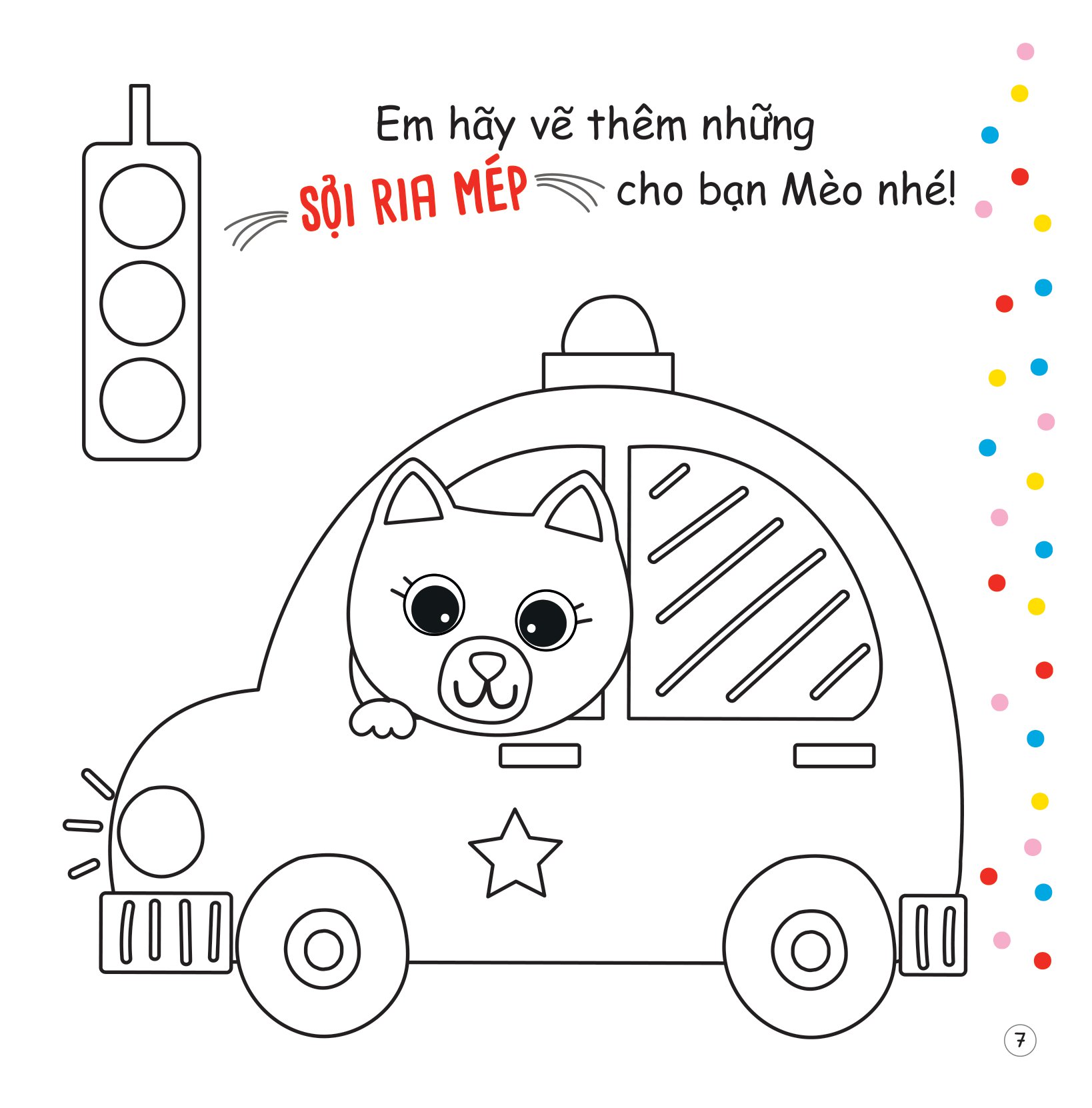 tủ sách sáng tạo - tô màu ngộ nghĩnh - phương tiện giao thông - Ảnh 8