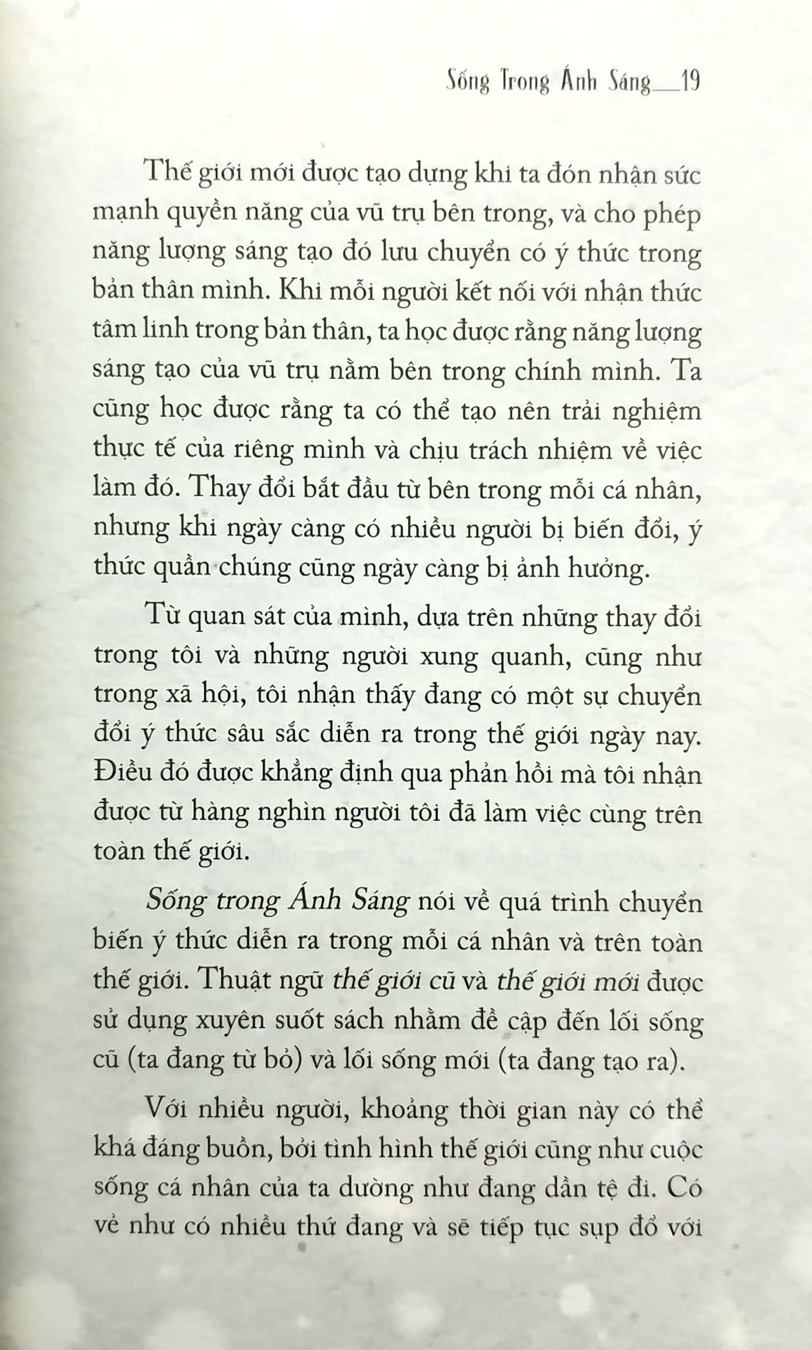 tủ sách tâm linh thế kỷ - sống trong ánh sáng - Ảnh 5