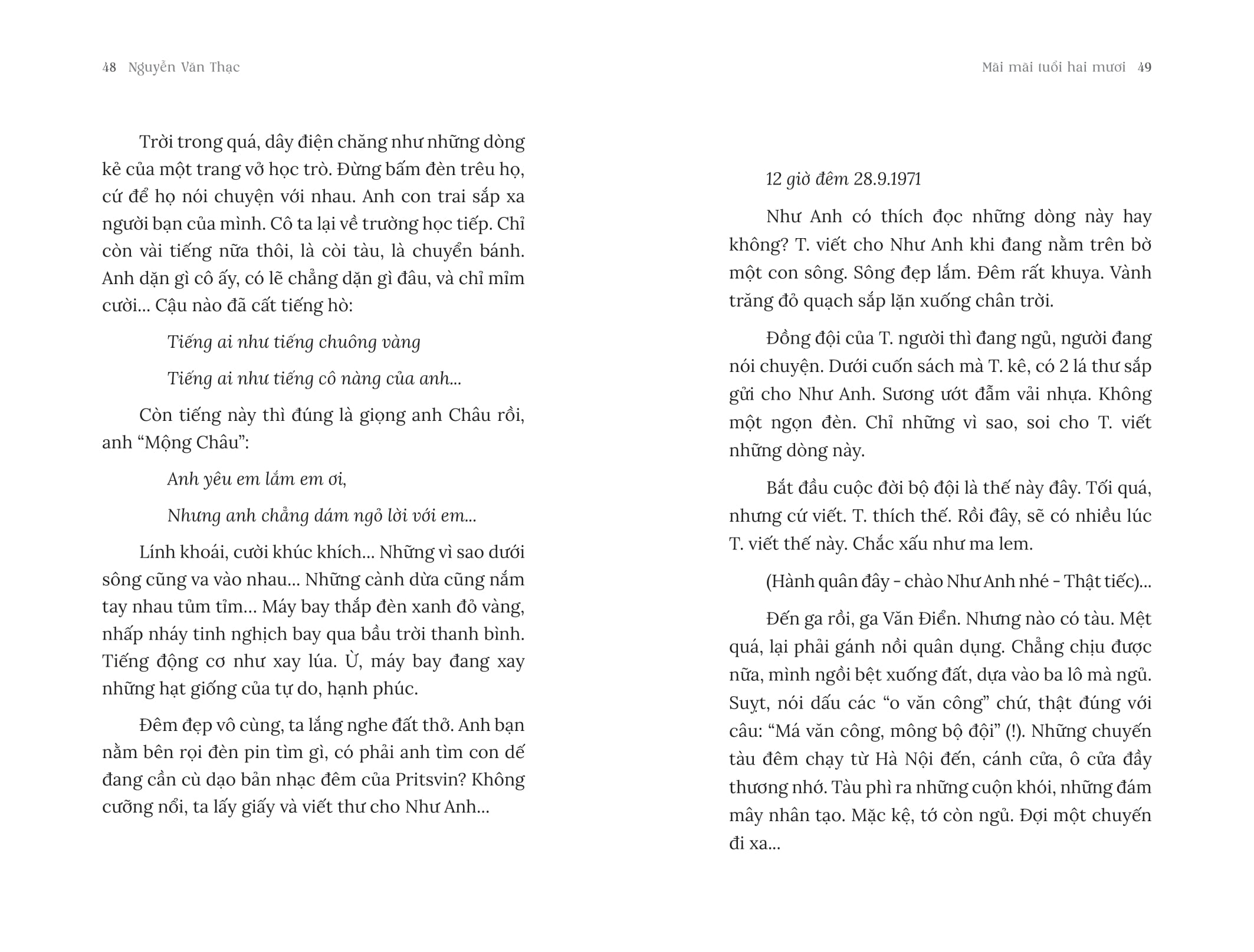 Tủ Sách Thanh Niên - Mãi Mãi Tuổi Hai Mươi - Nhật Ký Thời Chiến Việt Nam - Bìa Cứng - Độc Quyền Fahasa - Ảnh 15
