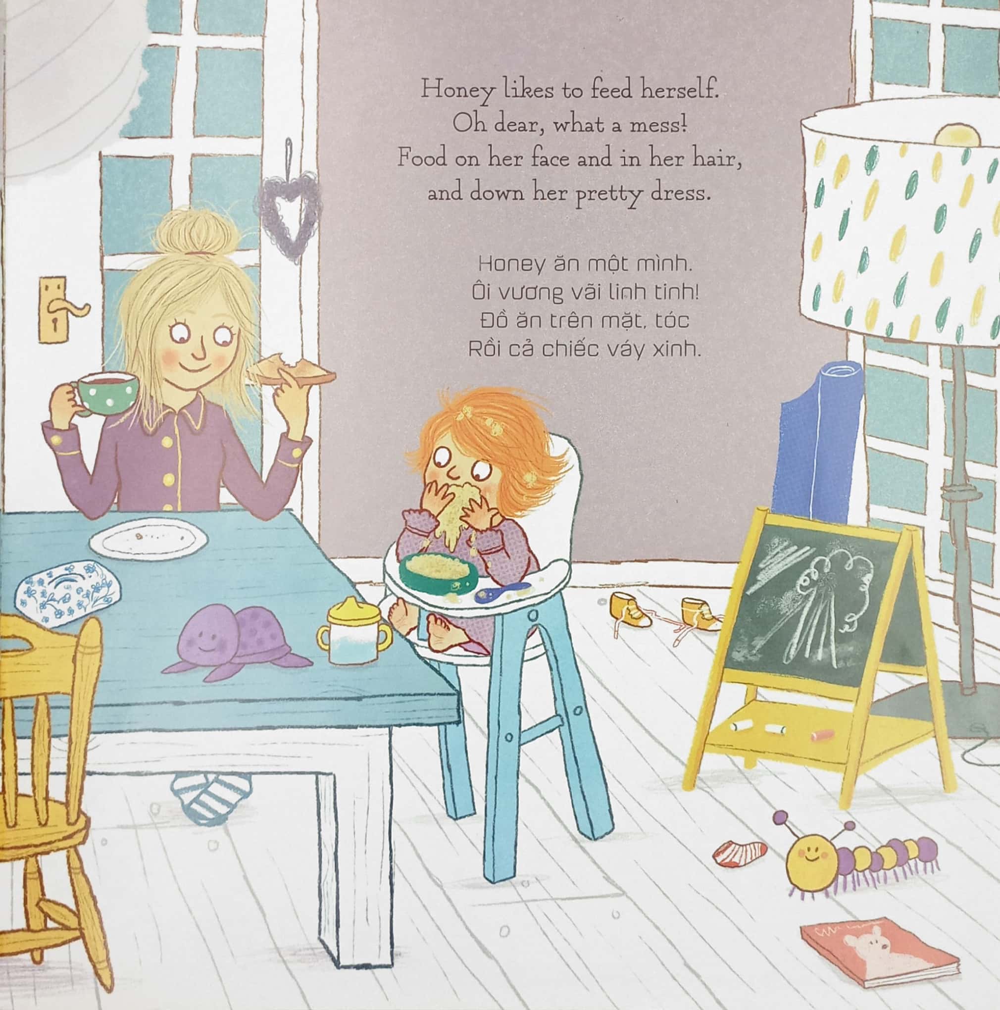 tủ sách thiếu nhi tuổi 2+ - hungry babies - những bé em đói ngấu (tái bản 2023) - Ảnh 6