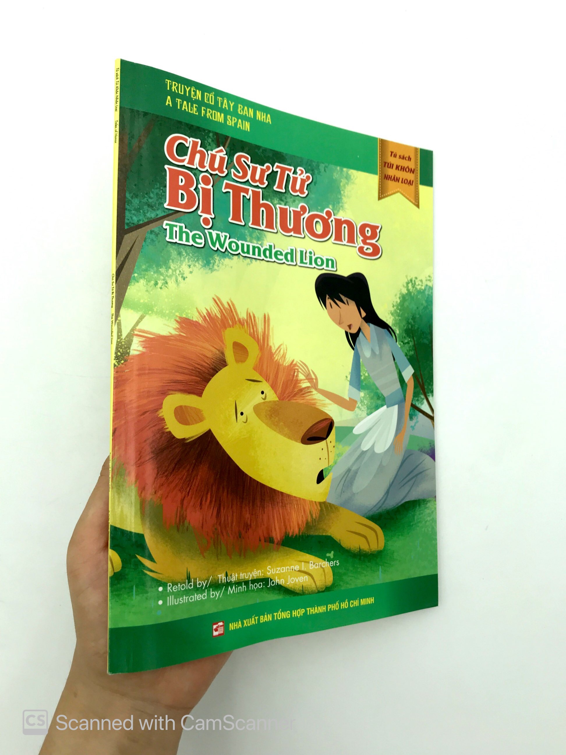 tủ sách túi khôn nhân loại - chú sư tử bị thương - Ảnh 8