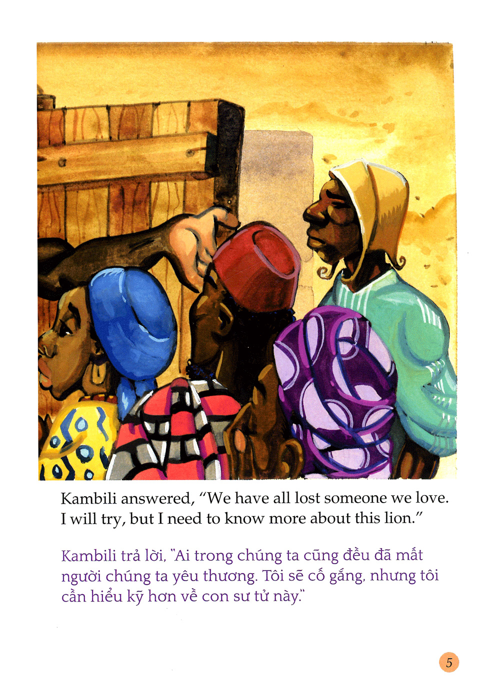 tủ sách túi khôn nhân loại - nàng kumba và chàng thợ săn kambili - Ảnh 5