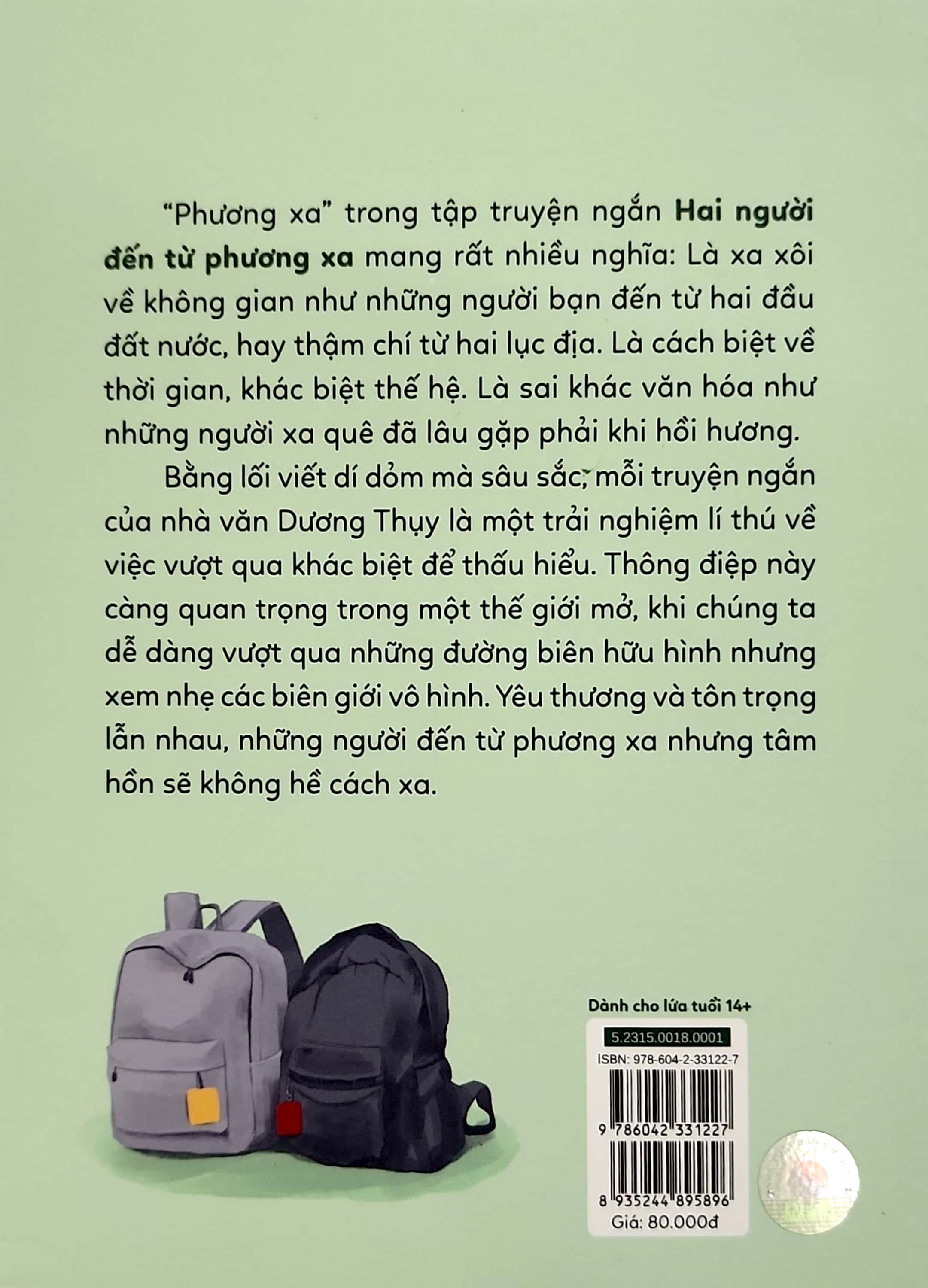 tủ sách tuổi mới lớn - hai người đến từ phương xa - Ảnh 9