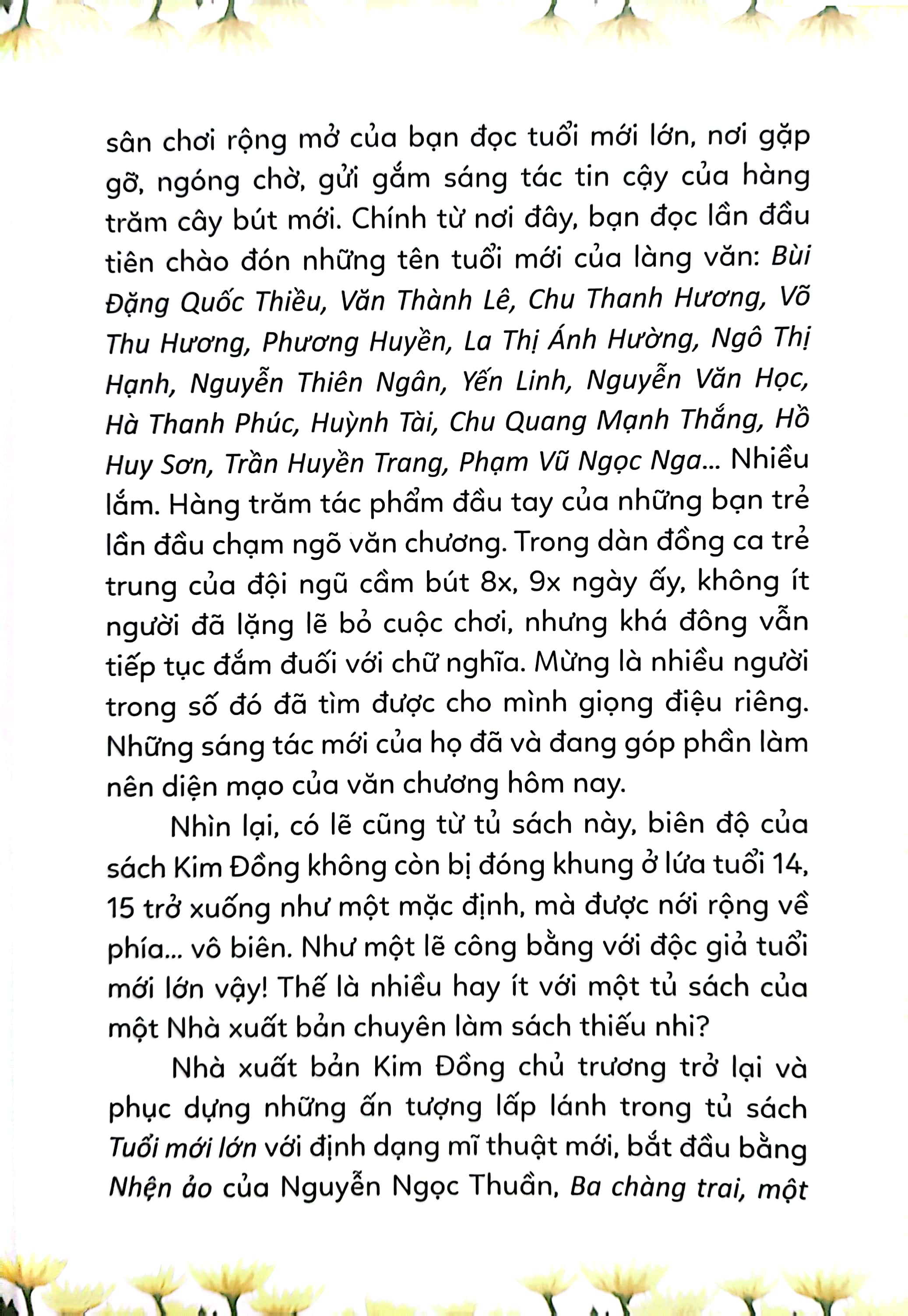 tủ sách tuổi mới lớn - những lối về miền hoa - Ảnh 4