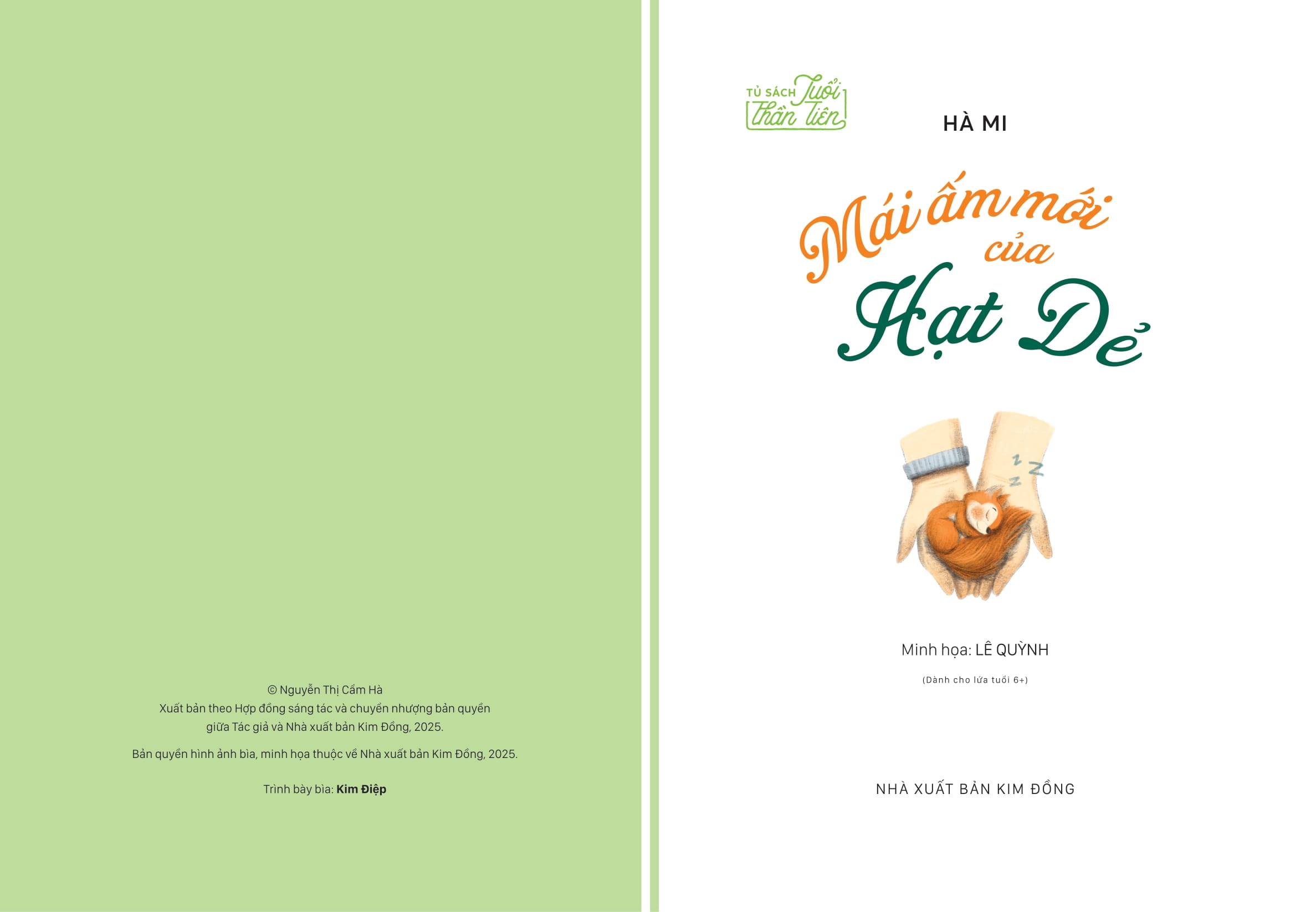 Tủ Sách Tuổi Thần Tiên - Mái Ấm Mới Của Hạt Dẻ - Ảnh 3