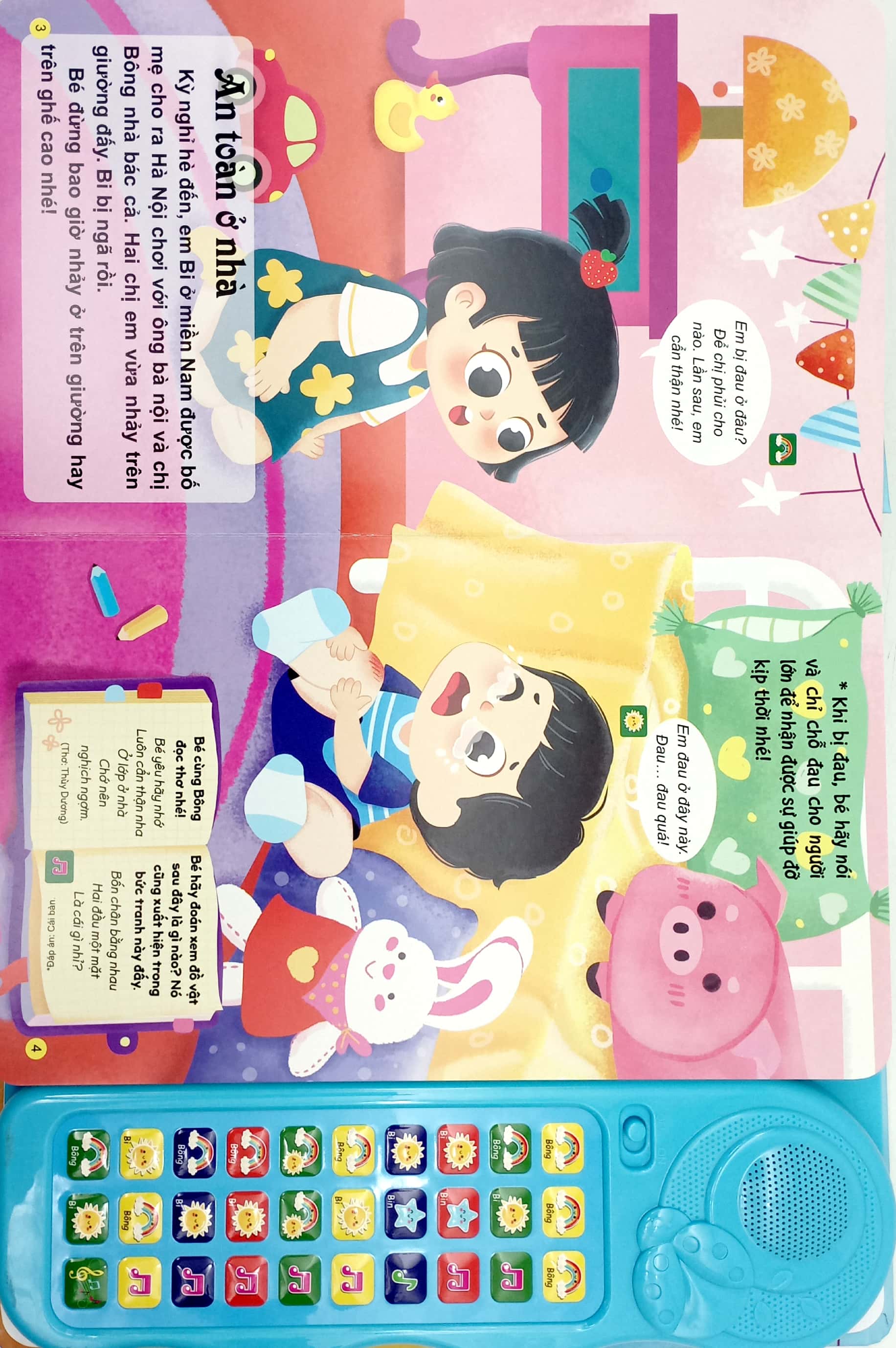 tủ sách tương tác - sách âm thanh - bé học nói - phiên bản đặc biệt với 30 nút bấm - Ảnh 4