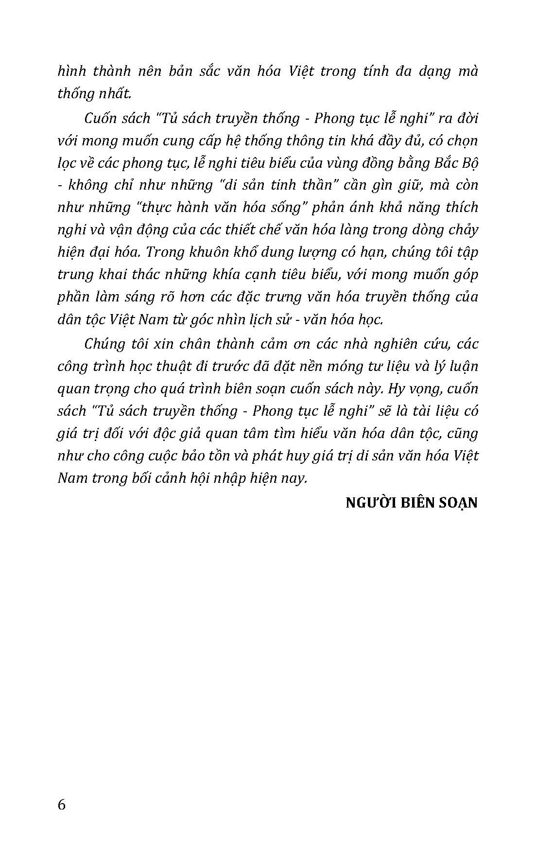 Tủ Sách Văn Hóa Việt Nam - Phong Tục, Lễ Nghi - Ảnh 5